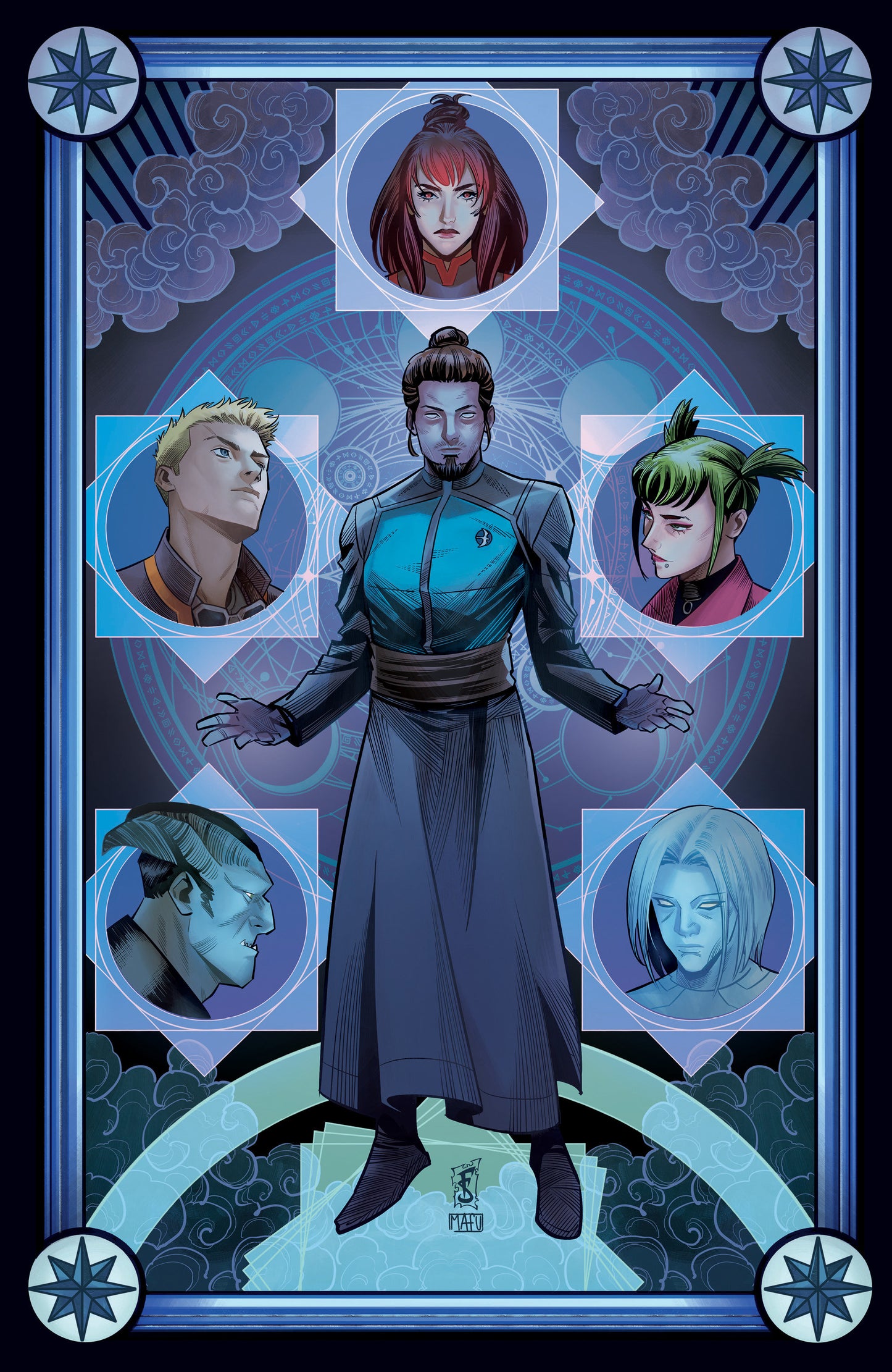 VALIANT BEYOND: ALL-NEW HARBINGER #8--RISEN #2 VARIANT B (SABBATINI TAROT VARIANT)