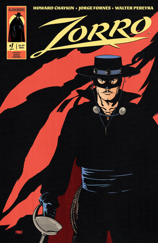 ZORRO #1 COVER A (FORNÉS)