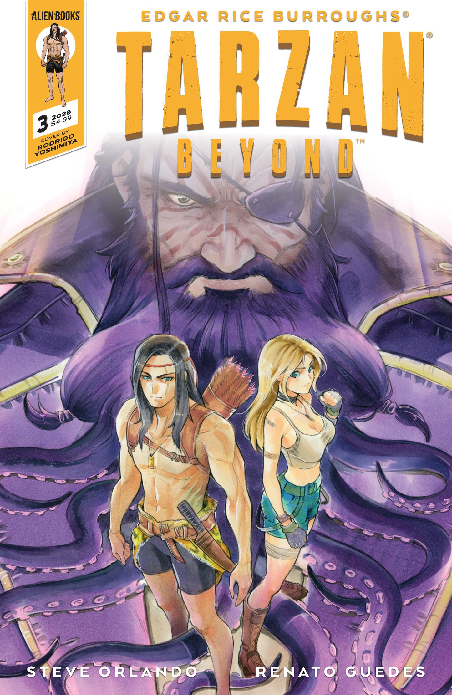 TARZAN BEYOND #3 VARIANT B (YOSHIMIYA MANGA VARIANT)