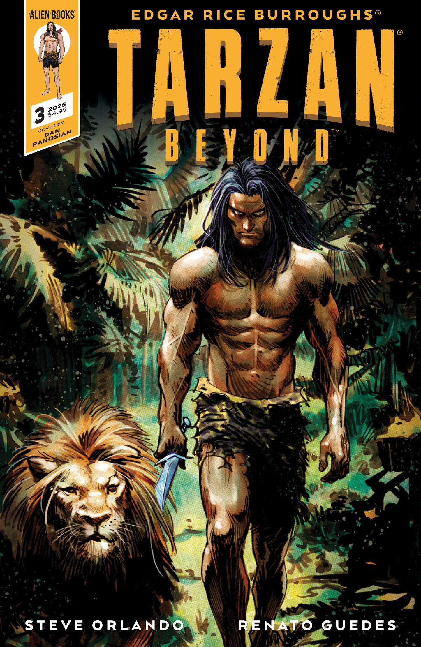 TARZAN BEYOND #3 VARIANT C (PANOSIAN)
