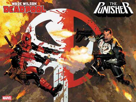 DEADPOOL/PUNISHER BY JOSEMARIA CASANOVAS POSTER
