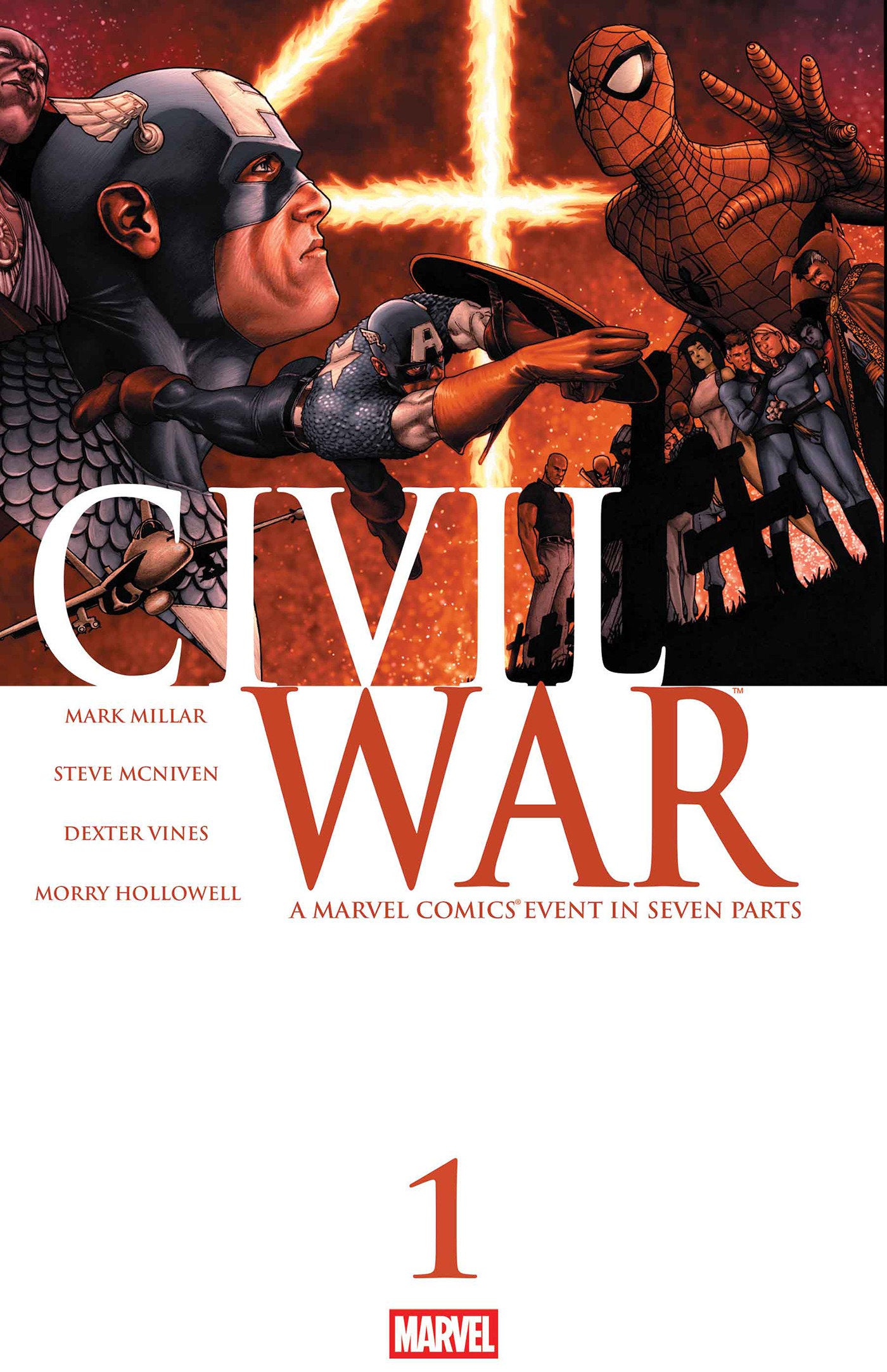 CIVIL WAR #1 FACSIMILE EDITION POSTER
