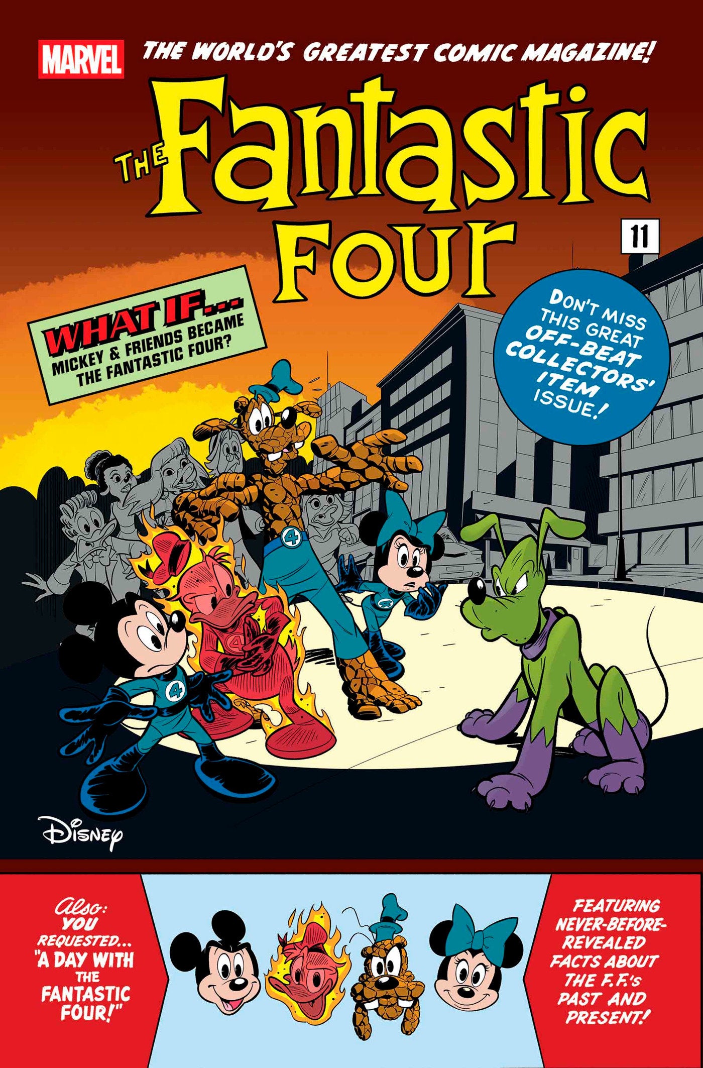 FANTASTIC FOUR #32 EMILIO URBANO DISNEY WHAT IF? FANTASTIC FOUR HOMAGE VARIANT [DOOM]