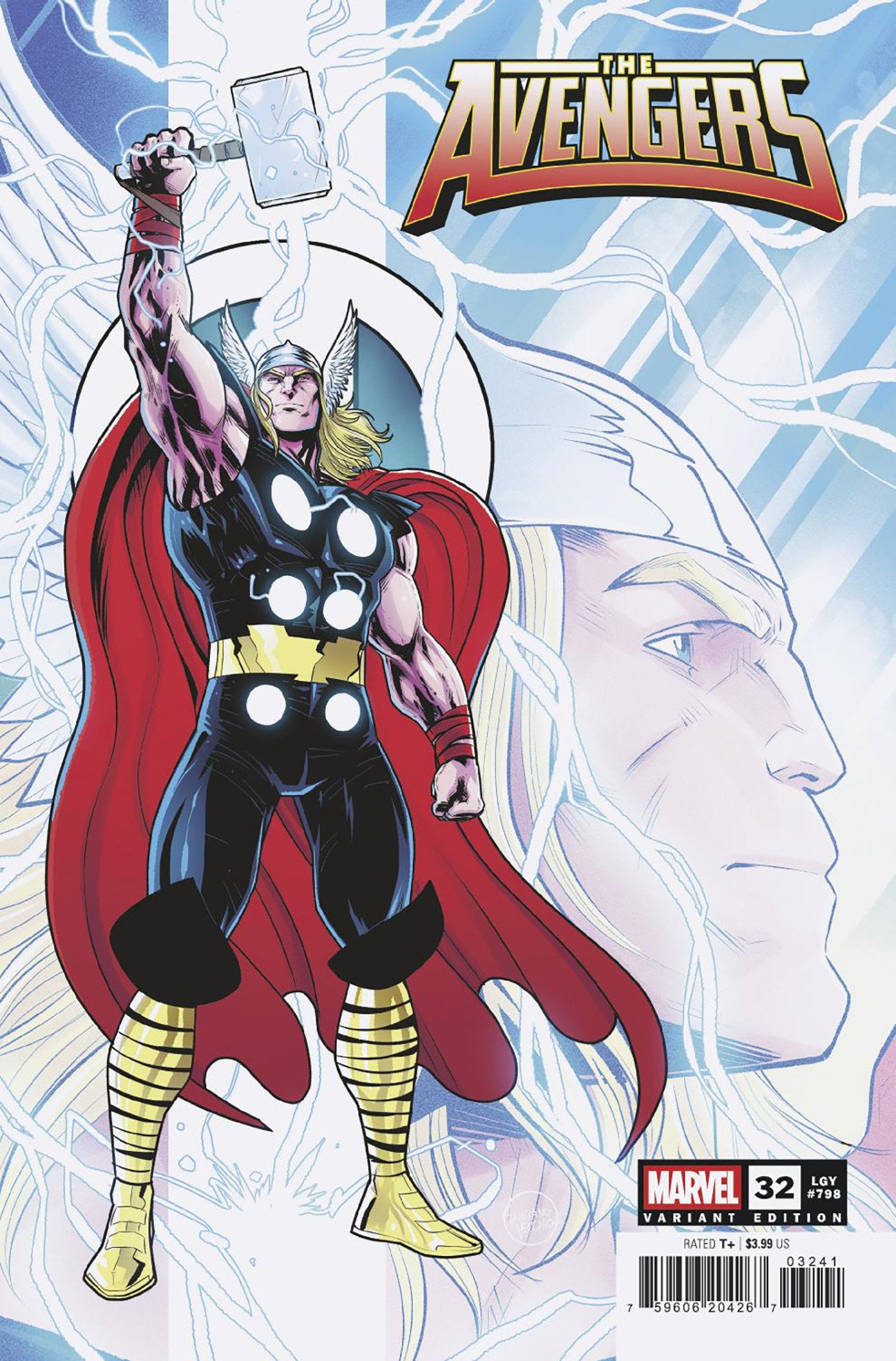 AVENGERS #32 LUCIANO VECCHIO THOR VARIANT