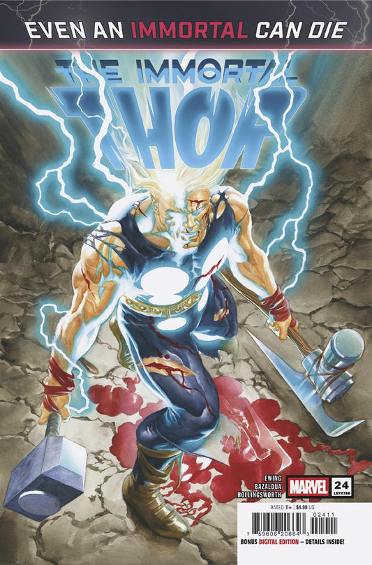 IMMORTAL THOR #24 ALEX ROSS MAIN COVER