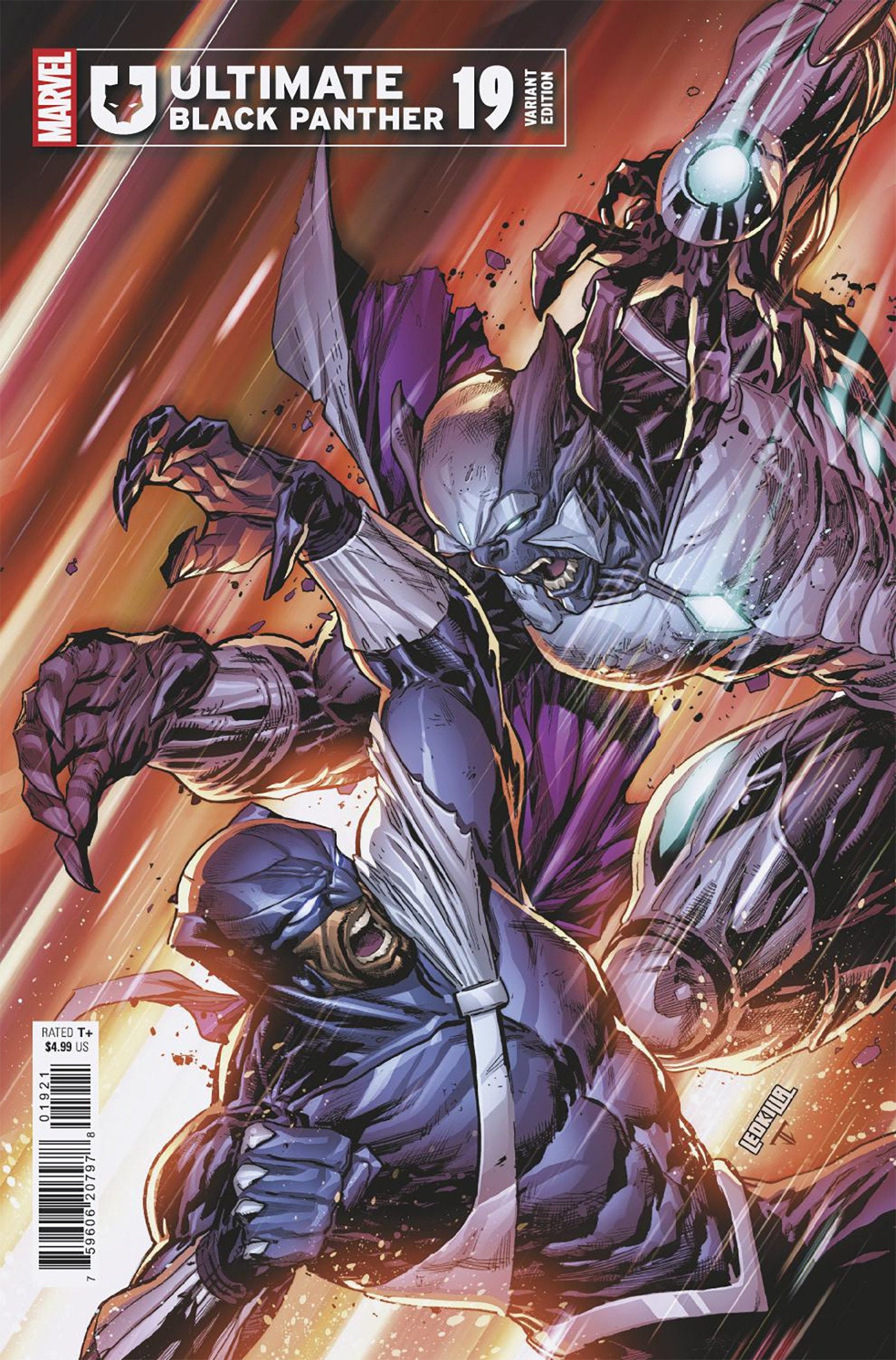 ULTIMATE BLACK PANTHER #19 KEN LASHLEY VARIANT