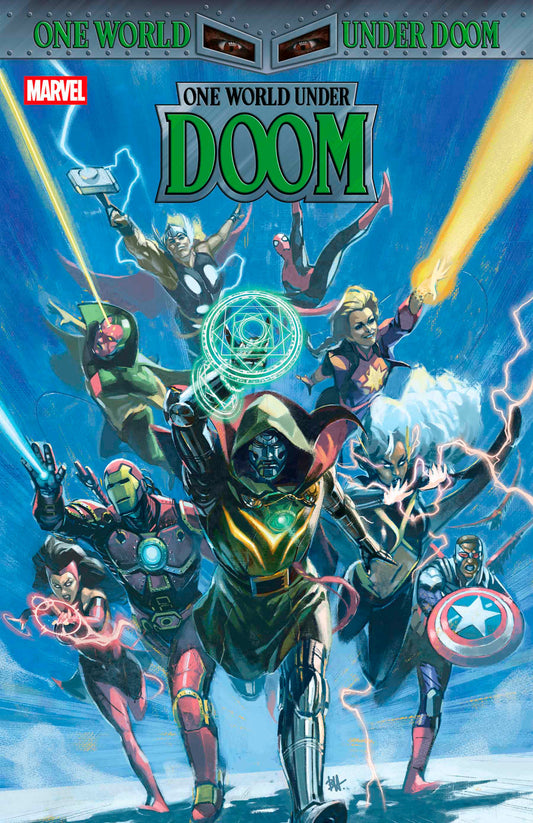 ONE WORLD UNDER DOOM #5 BEN HARVEY MAIN COVER