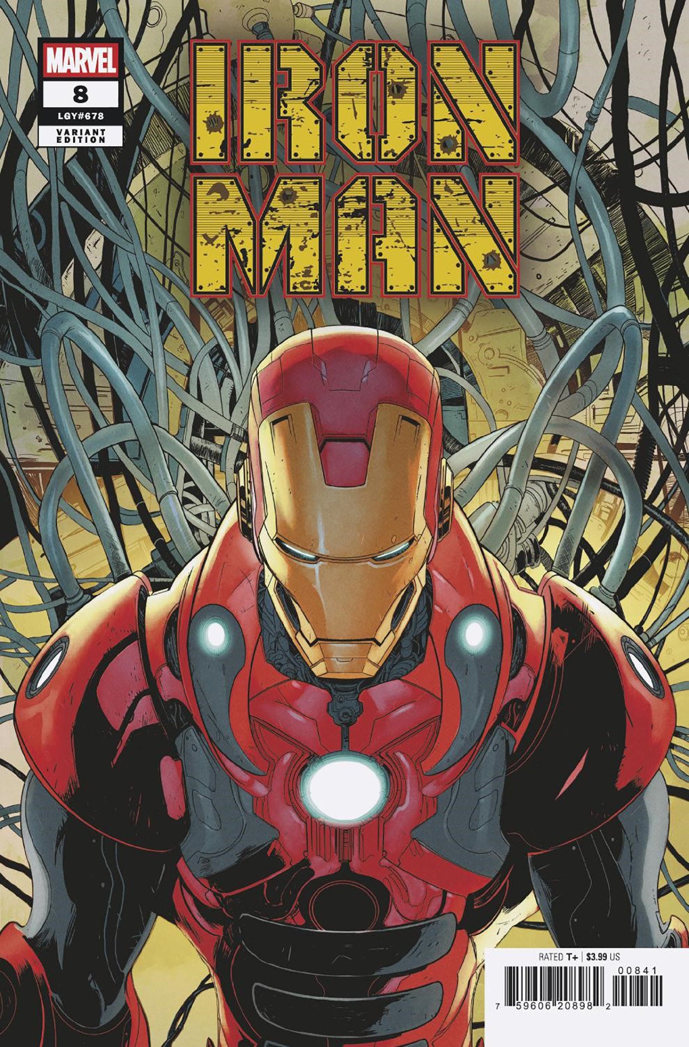 IRON MAN #8 ADAM POLLINA VARIANT