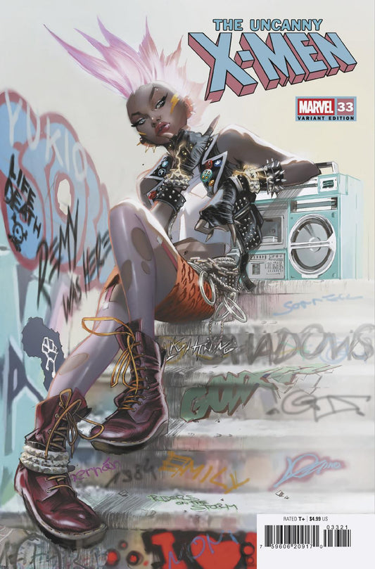 UNCANNY X-MEN #33 ALEXANDER LOZANO '80S STORM VARIANT