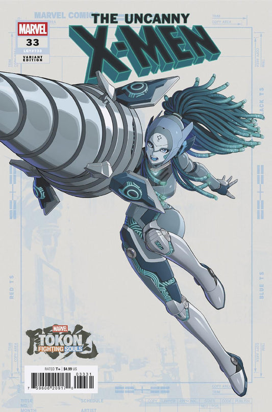 UNCANNY X-MEN #33 MARVEL TOKON: FIGHTING SOULS VARIANT