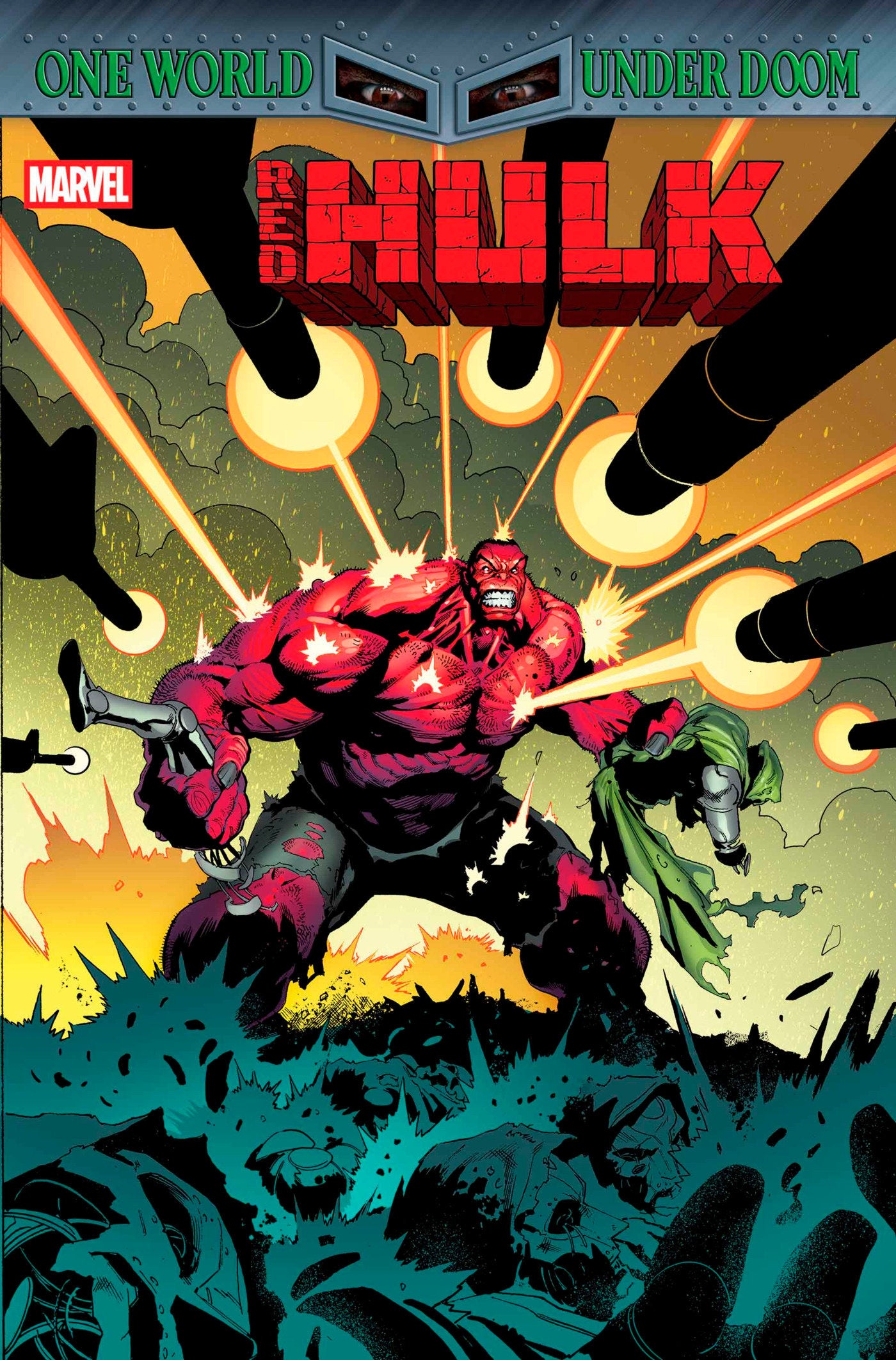 RED HULK #5 GEOFF SHAW MAIN COVER [DOOM]
