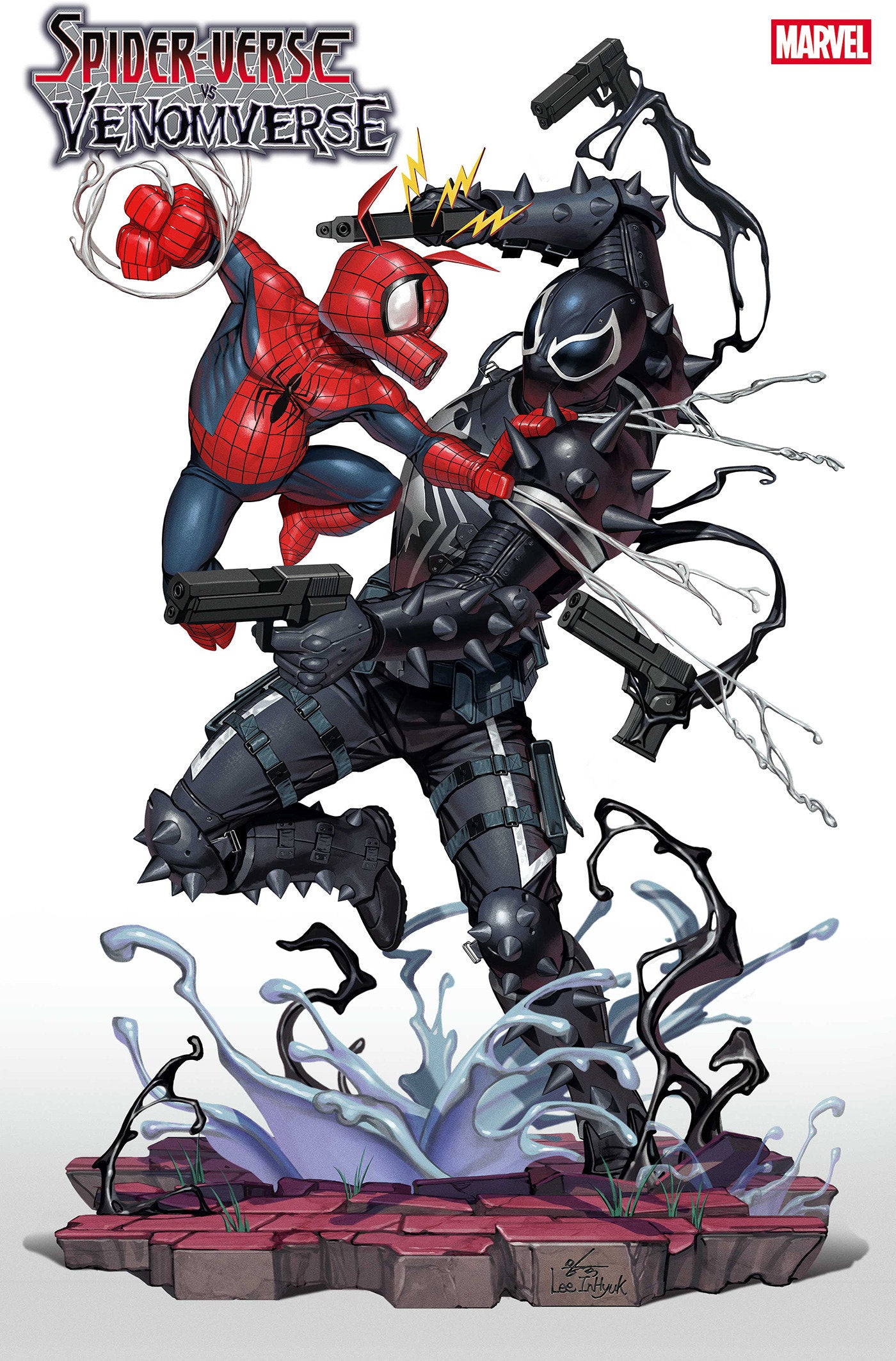 SPIDER-VERSE VS. VENOMVERSE #3 INHYUK LEE VARIANT
