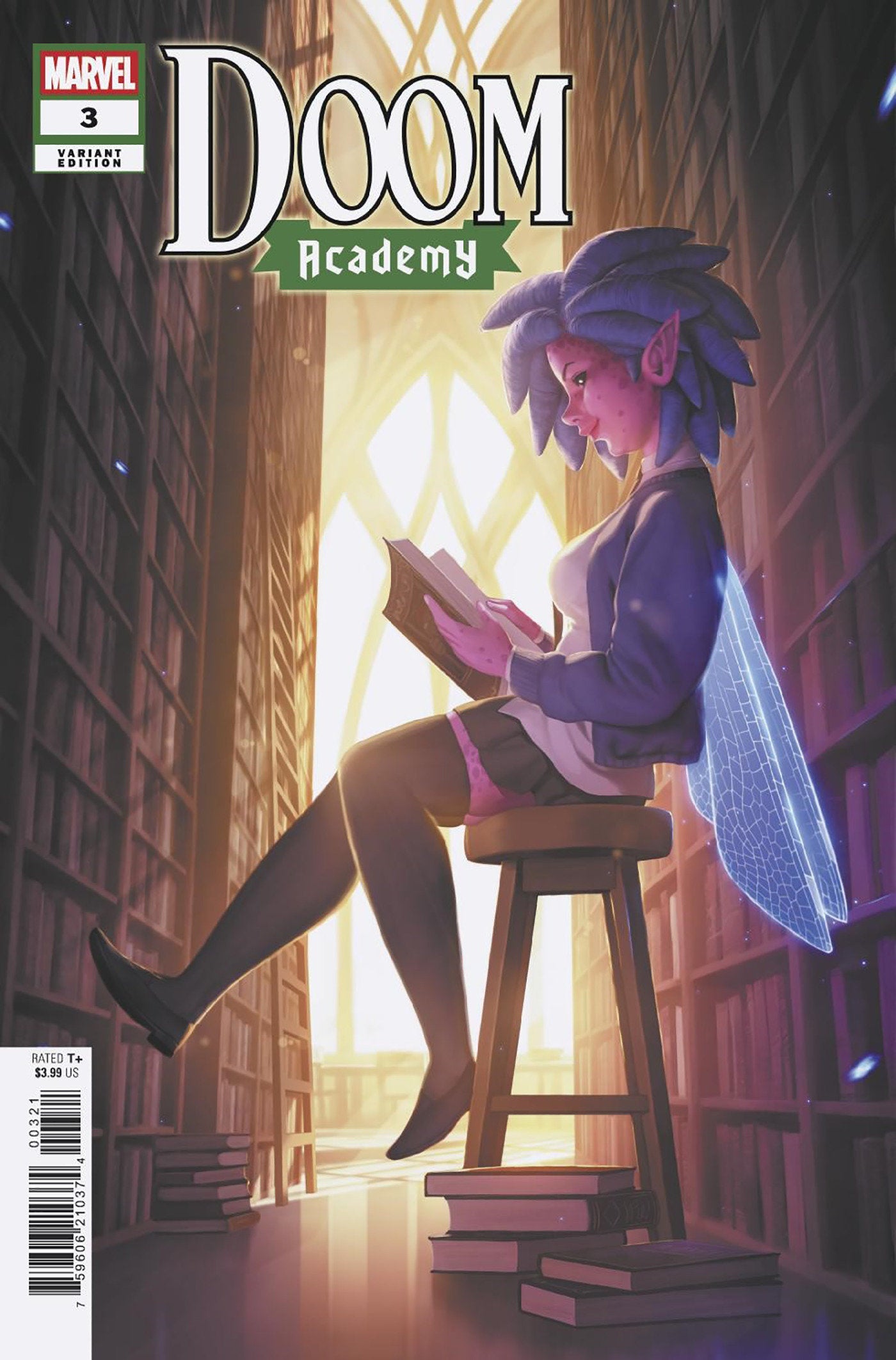 DOOM ACADEMY #3 WOO-CHUL LEE SHAYLEE MOONPEDDLE VARIANT [DOOM]