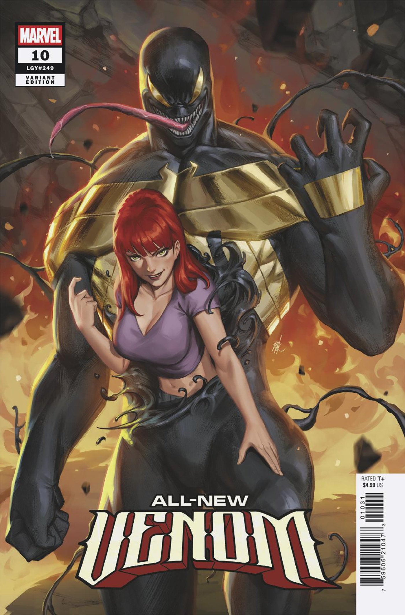 ALL-NEW VENOM #10 EJIKURE VENOM VARIANT