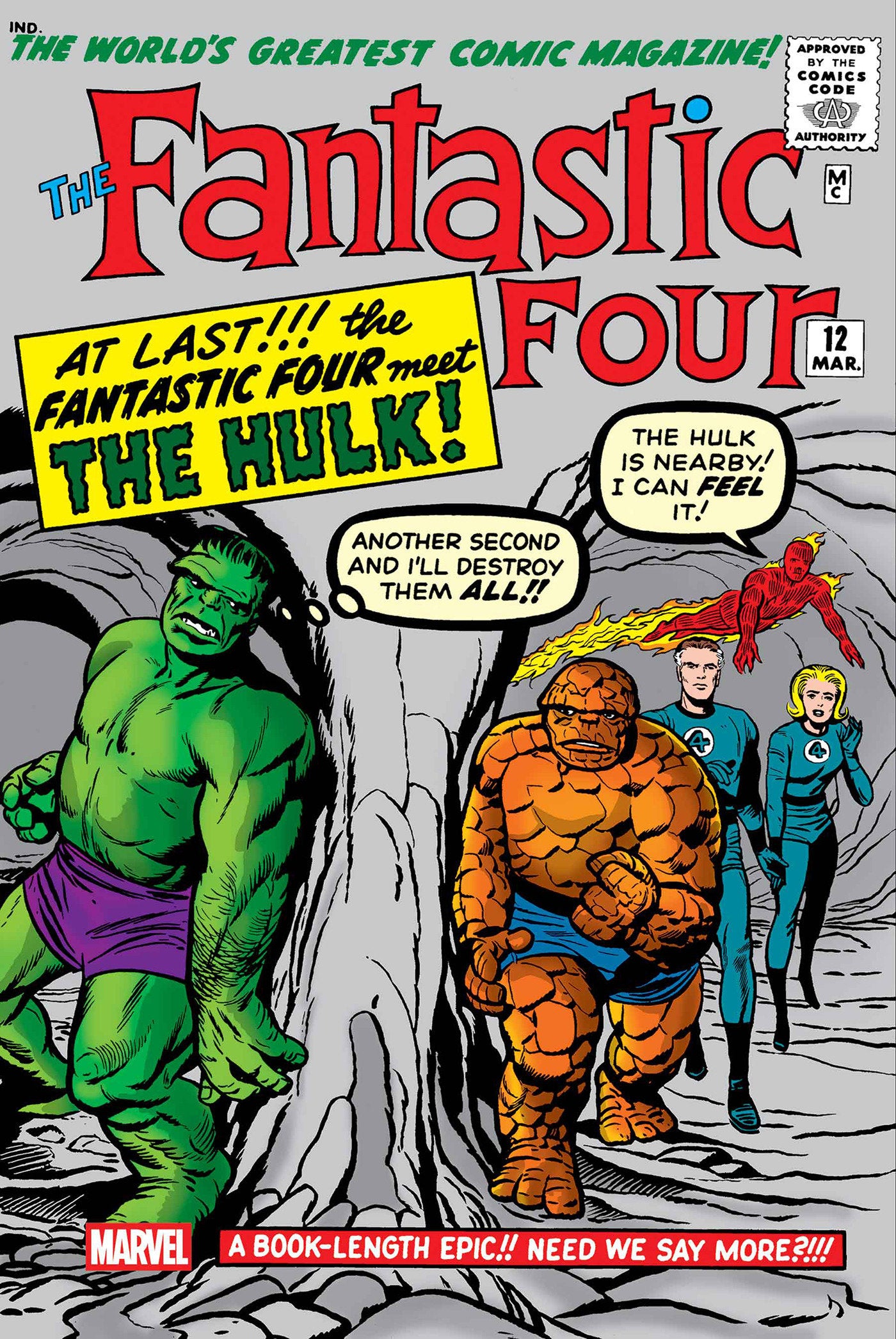 FANTASTIC FOUR #12 FACSIMILE EDITION