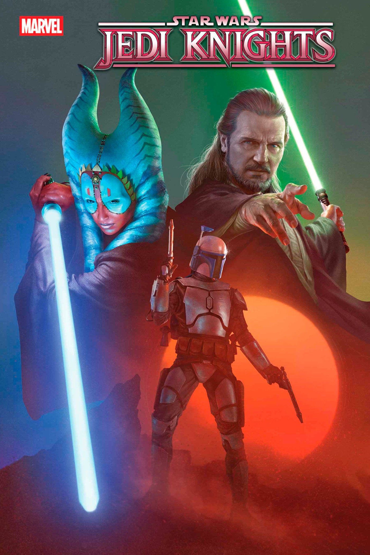 STAR WARS: JEDI KNIGHTS #4 RAHZZAH MAIN COVER