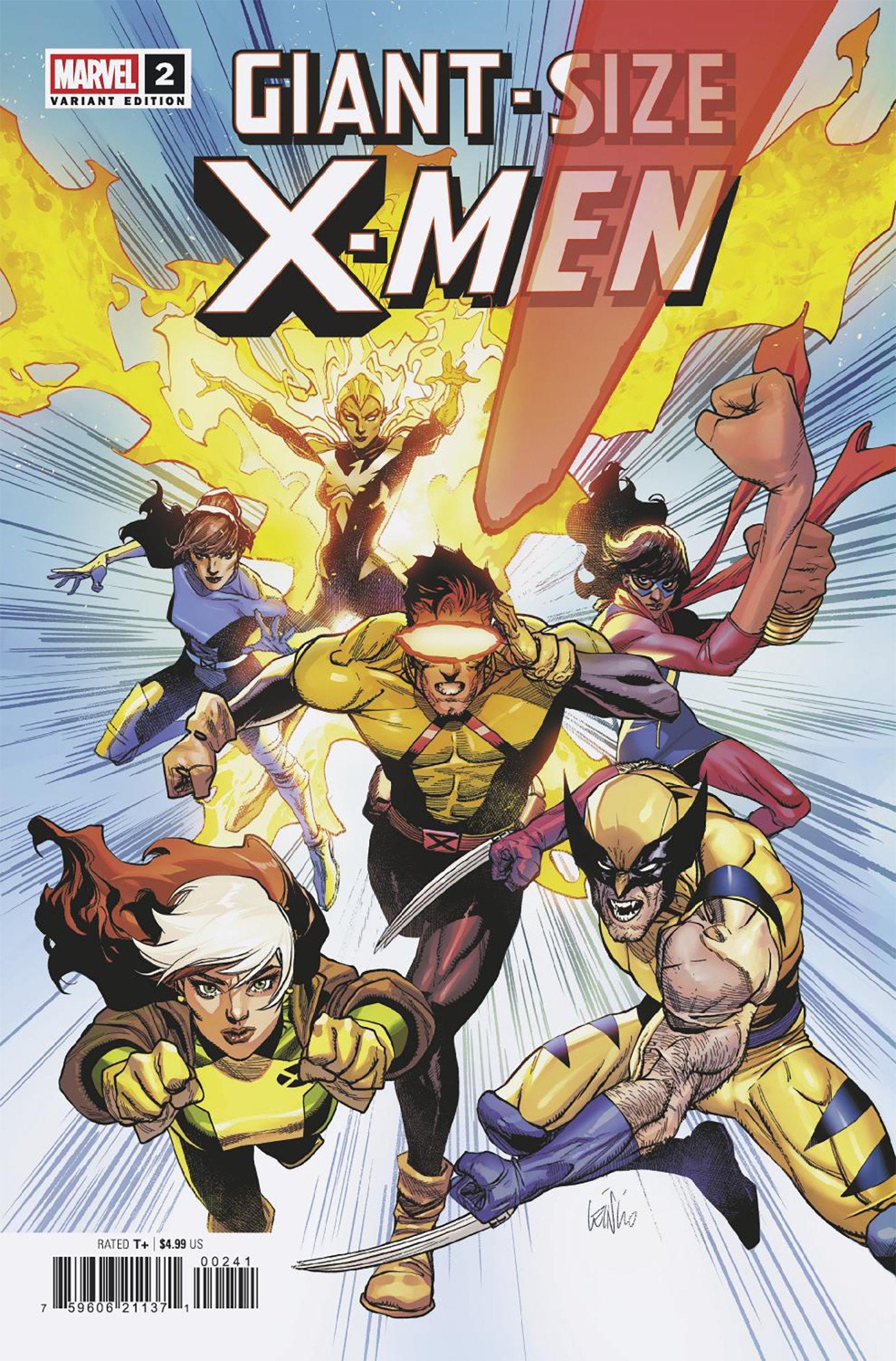 GIANT-SIZE X-MEN #2 LEINIL YU VARIANT