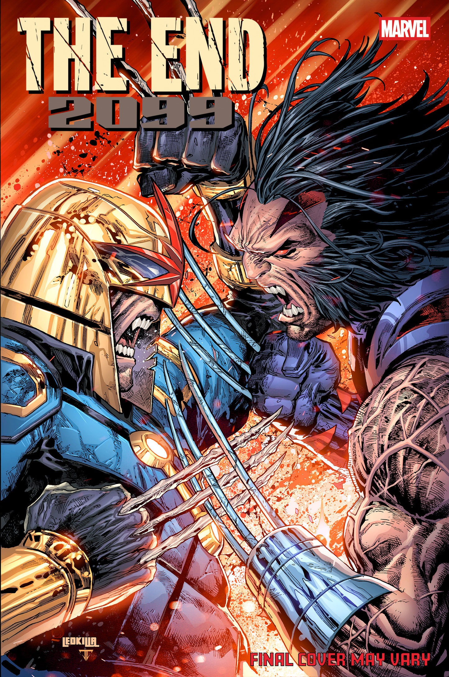 THE END 2099 #2 KEN LASHLEY BATTLE VARIANT