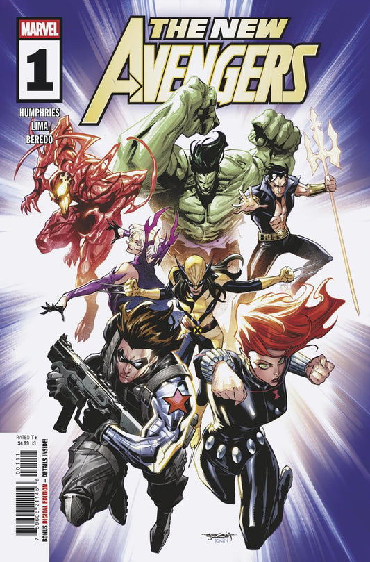 NEW AVENGERS #1 STEPHEN SEGOVIA MAIN COVER