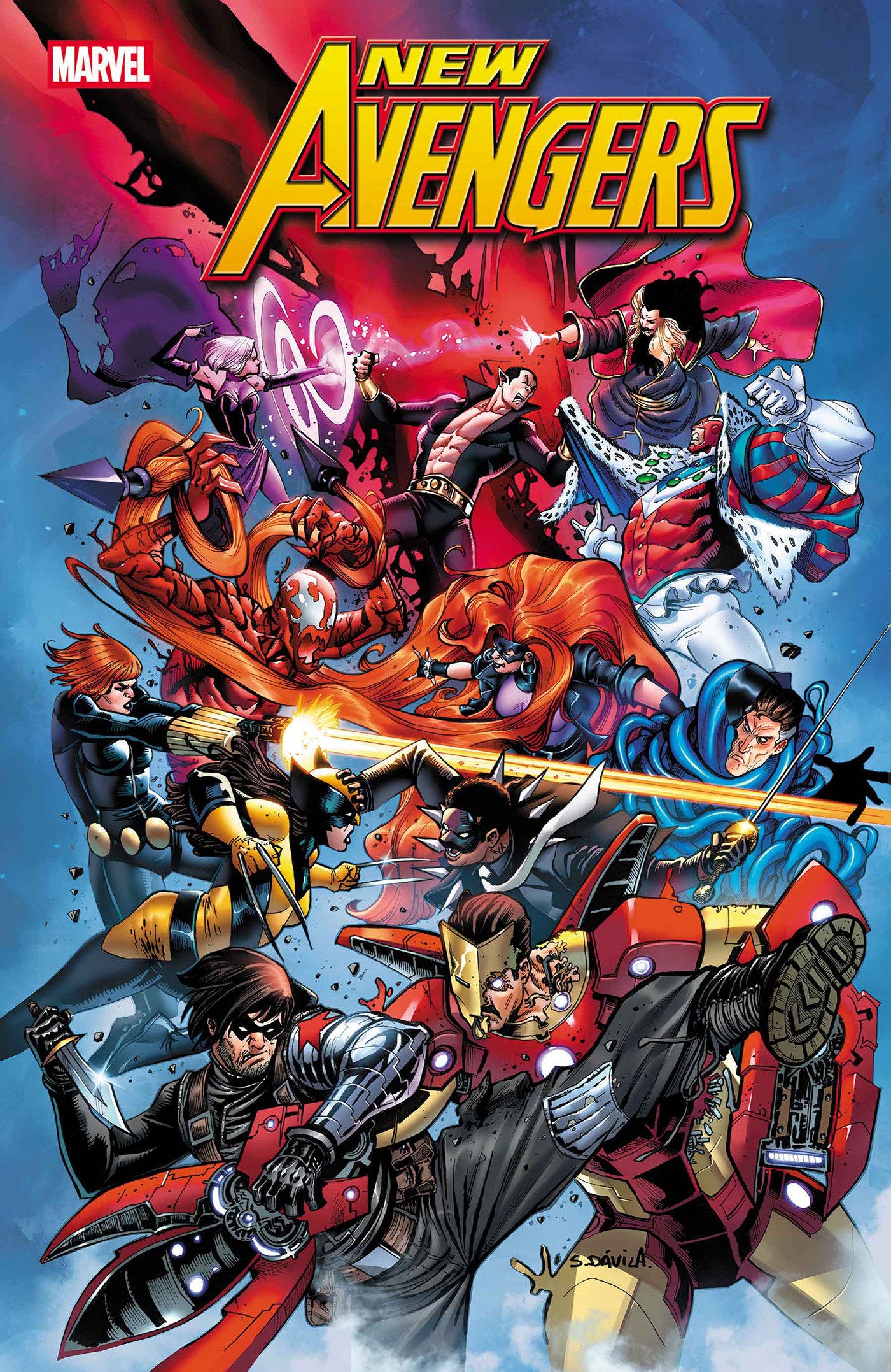 NEW AVENGERS #10 SERGIO DAVILA VARIANT