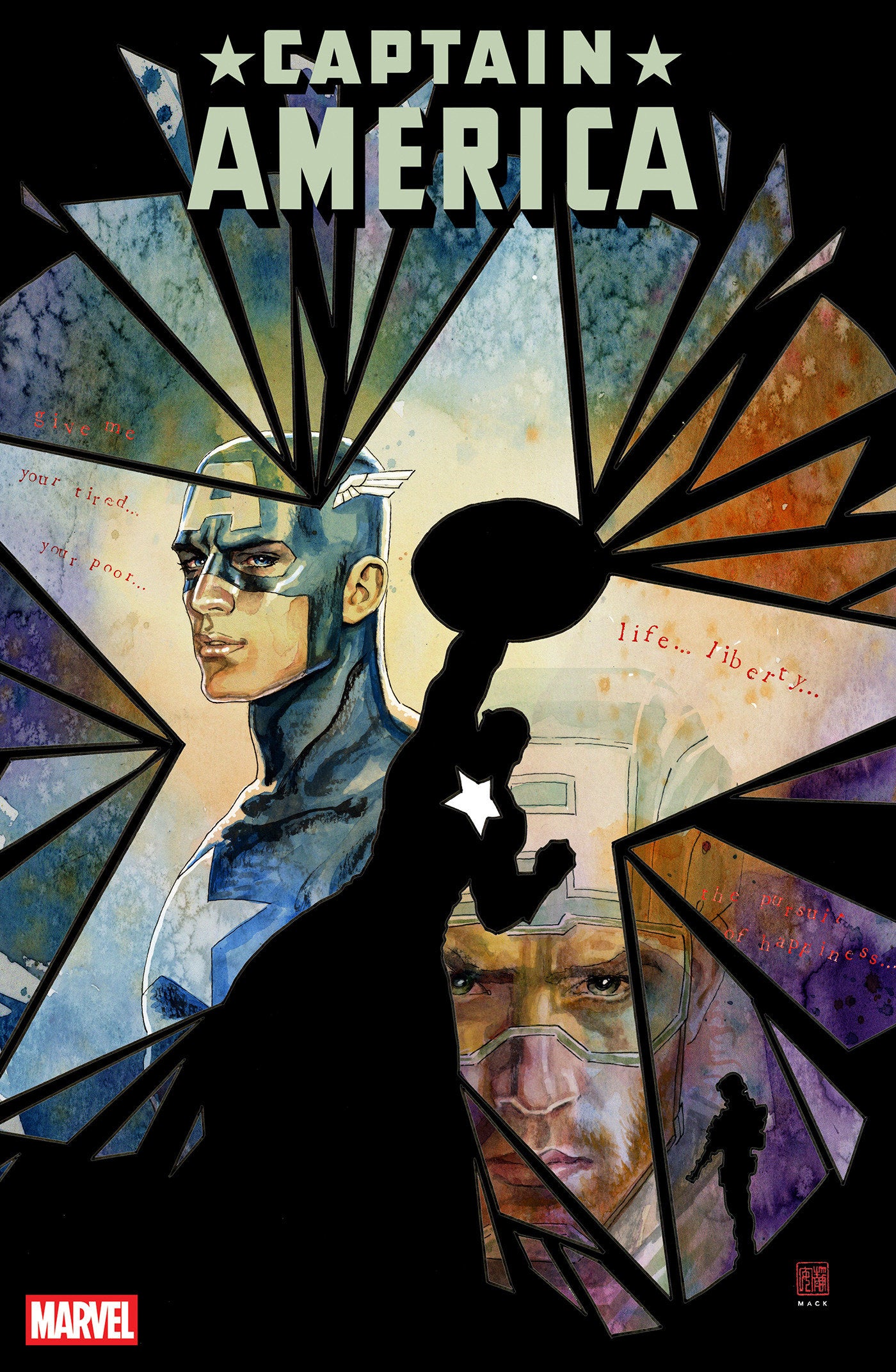 CAPTAIN AMERICA #5 DAVID MACK VARIANT
