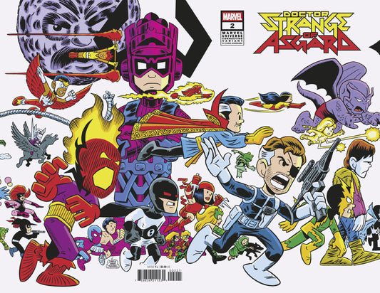 DOCTOR STRANGE OF ASGARD #2 CHRIS GIARRUSSO MARVEL PRH UNIVERSE CONNECTING WRAP VARIANT D [DOOM]