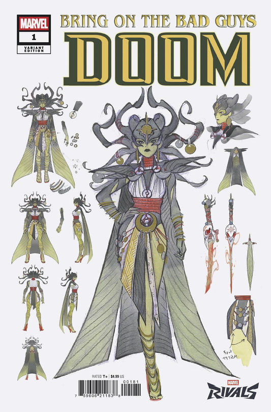 Bring on the Bad Guys: Doom #1 Peach Momoko Marvel Rivals Variant