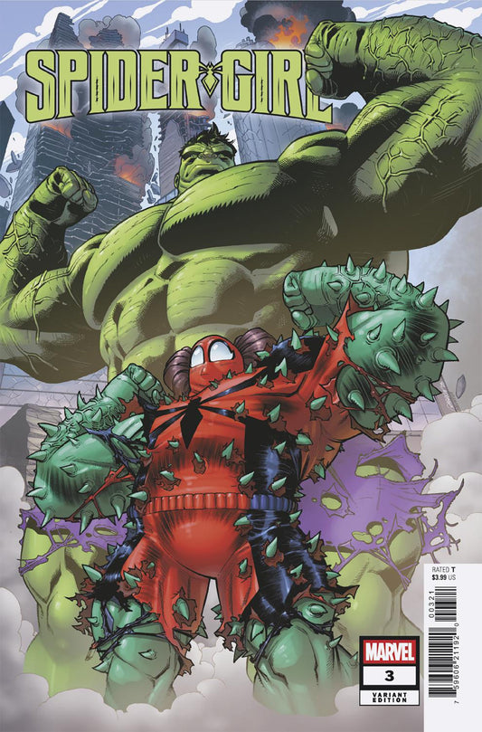 SPIDER-GIRL #3 JAVIER GARRON SPIDER-GIRL FUNHOUSE MIRROR VARIANT