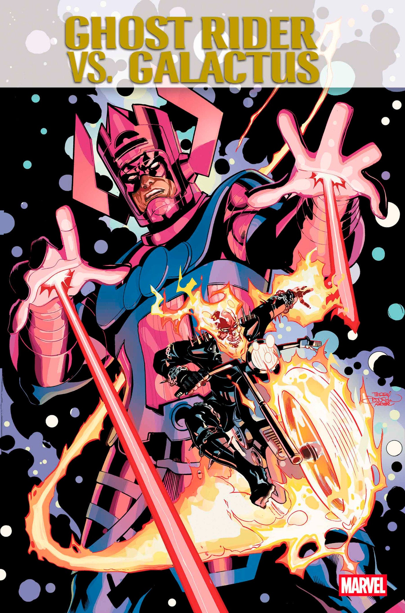 GHOST RIDER VS. GALACTUS #1 TERRY DODSON MAIN COVER