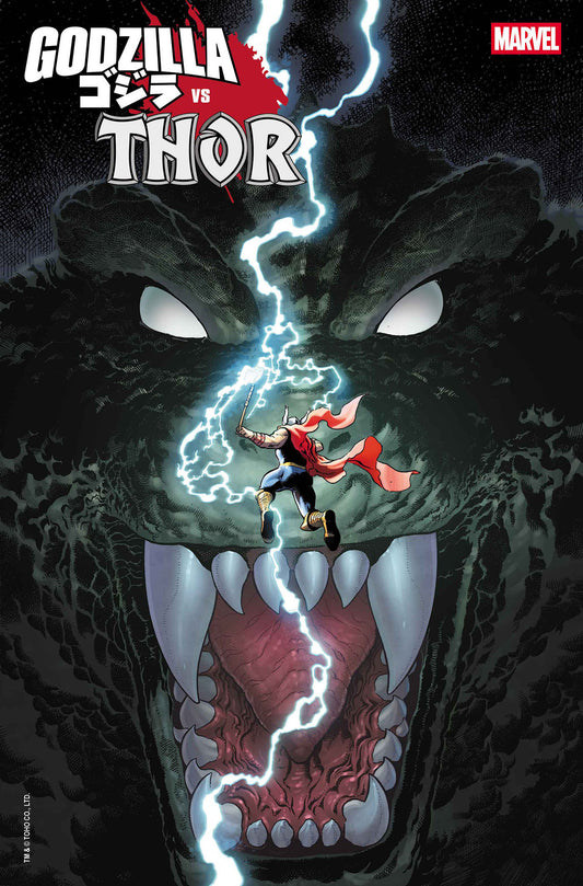 Godzilla Vs. Thor #1 Mark Brooks Main Cover