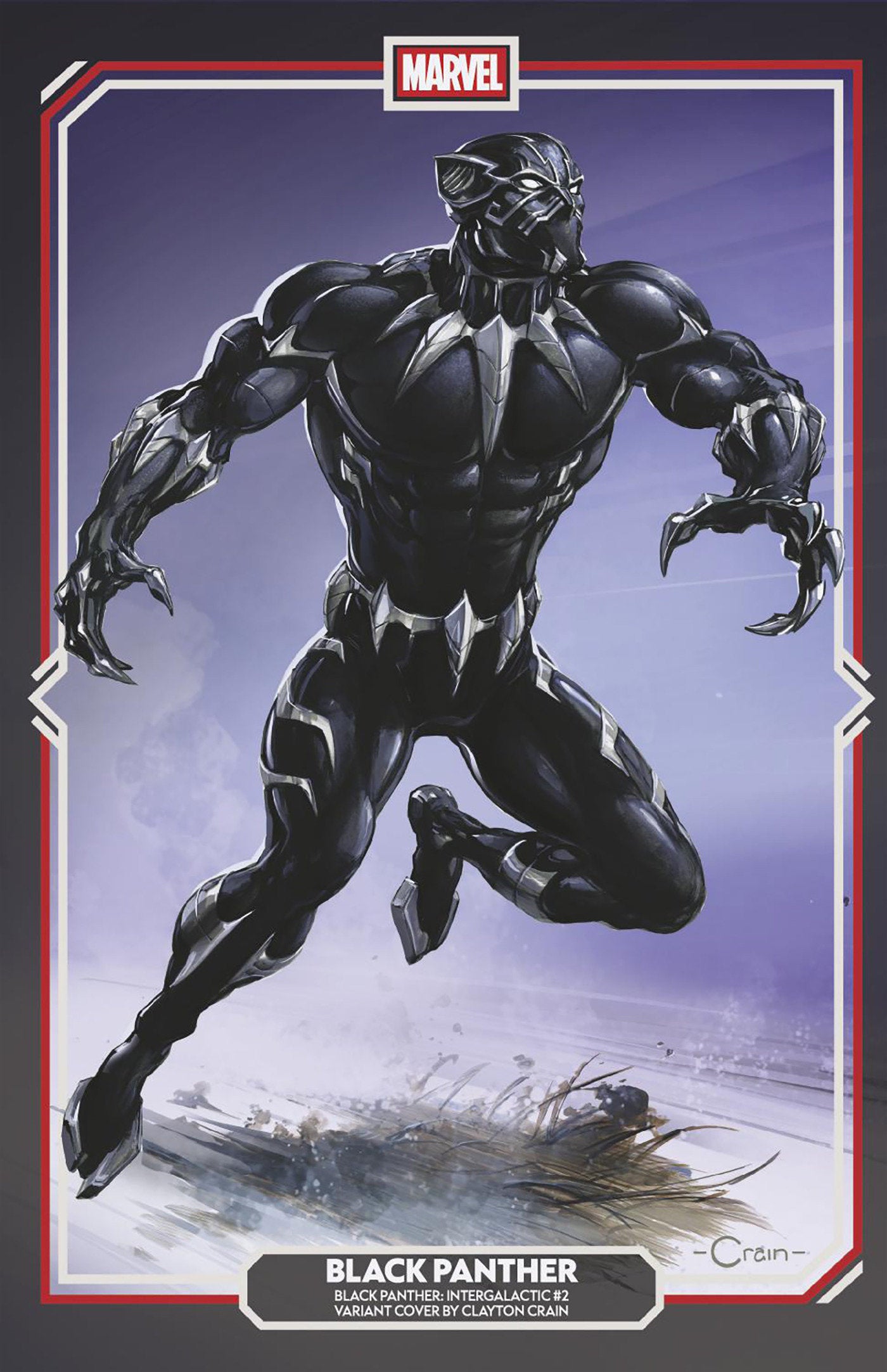 BLACK PANTHER: INTERGALACTIC #2 CLAYTON CRAIN VARIANT