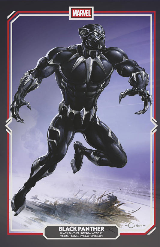 BLACK PANTHER: INTERGALACTIC #2 CLAYTON CRAIN VARIANT