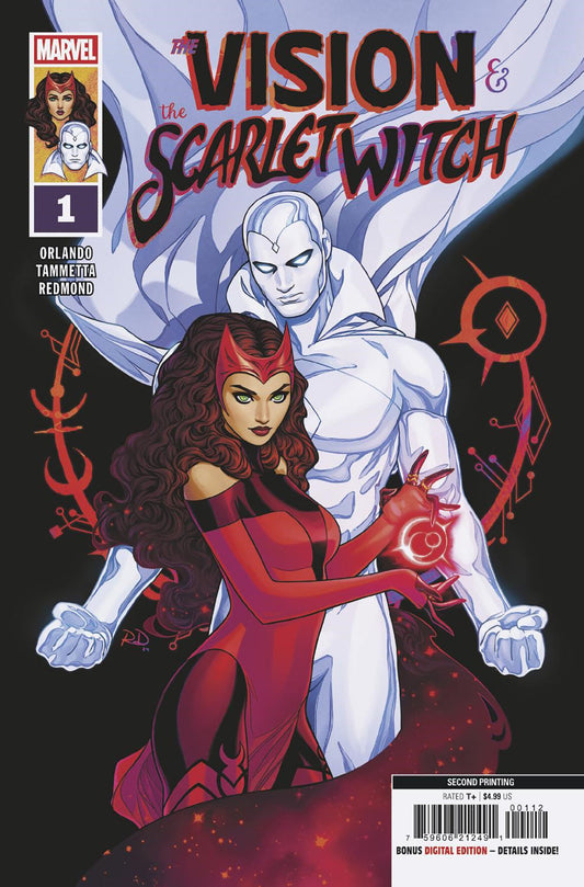 The Vision & The Scarlet Witch #1 Russell Dauterman 2nd Printing Variant