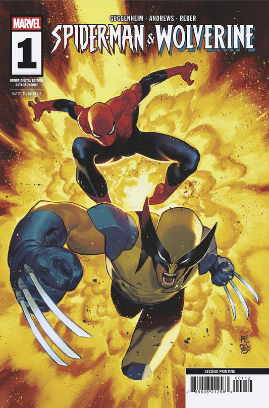 Spider-Man & Wolverine #1 Dike Ruan 2nd Printing Variant