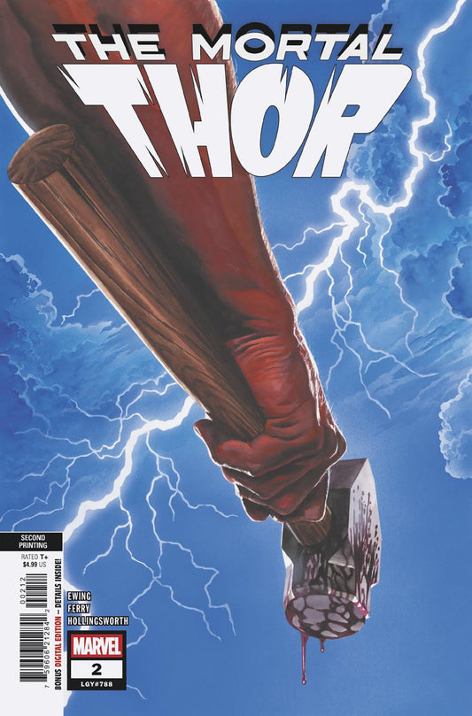 THOR #2 ALEX ROSS 2ND PRINTING VARIANT