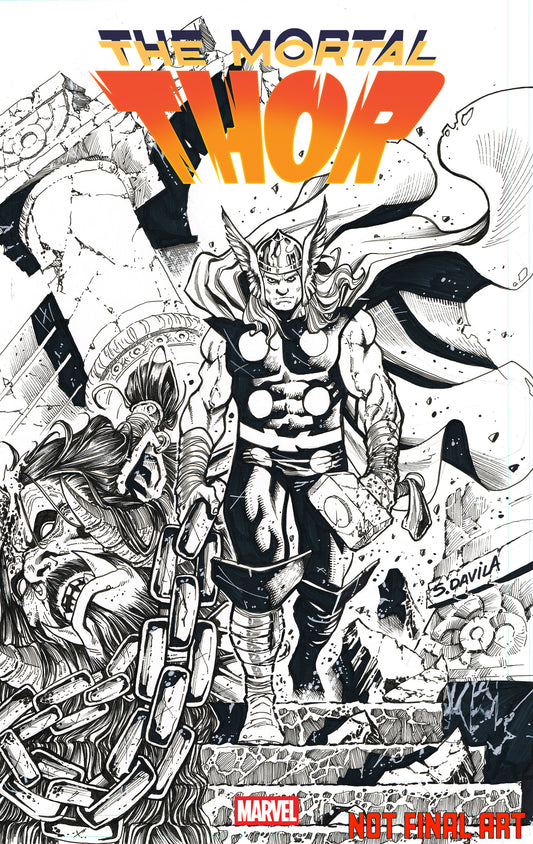 MORTAL THOR #7 SERGIO DAVILA VARIANT