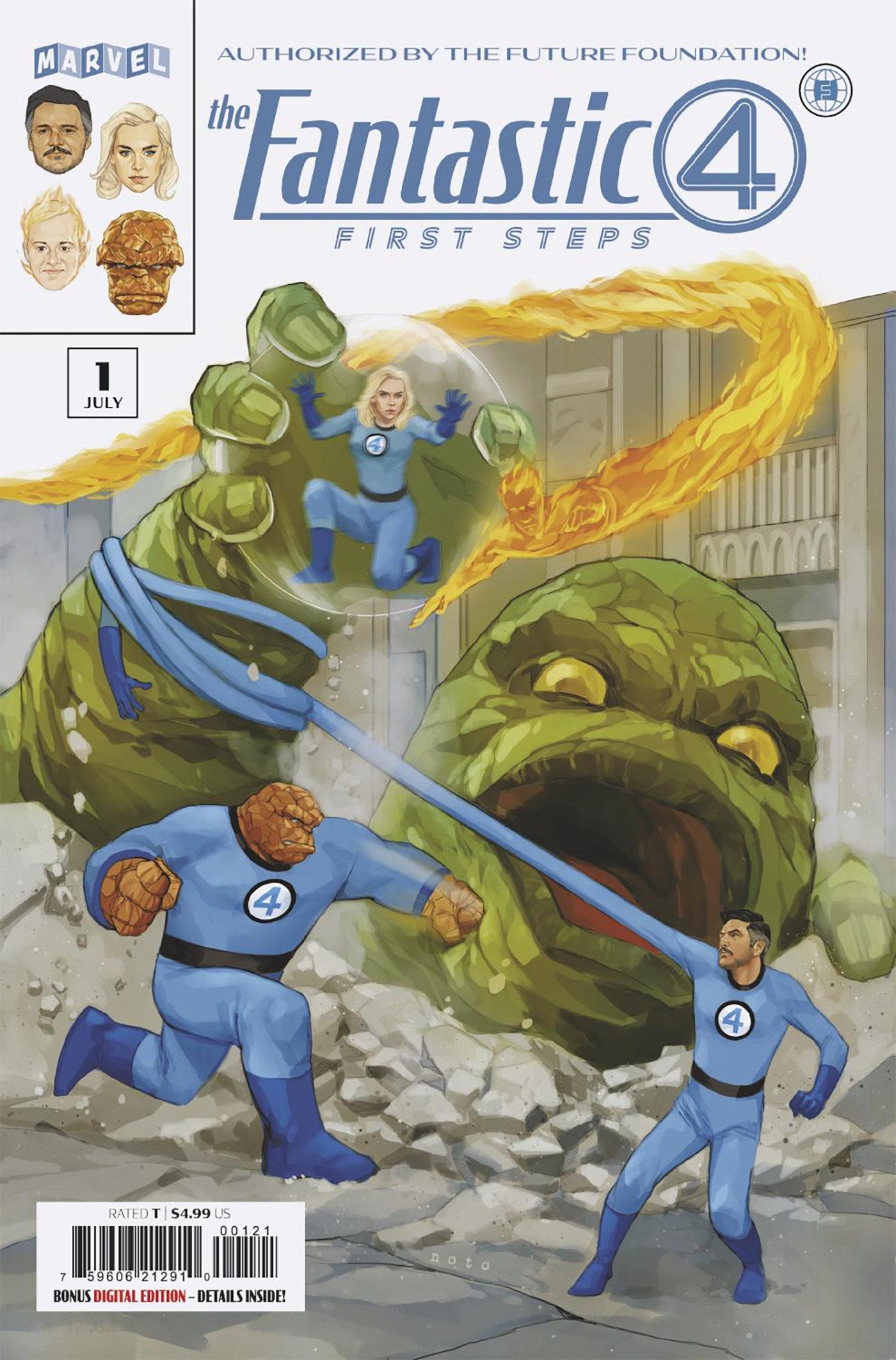 FANTASTIC FOUR: FIRST STEPS #1 PHIL NOTO COVER B