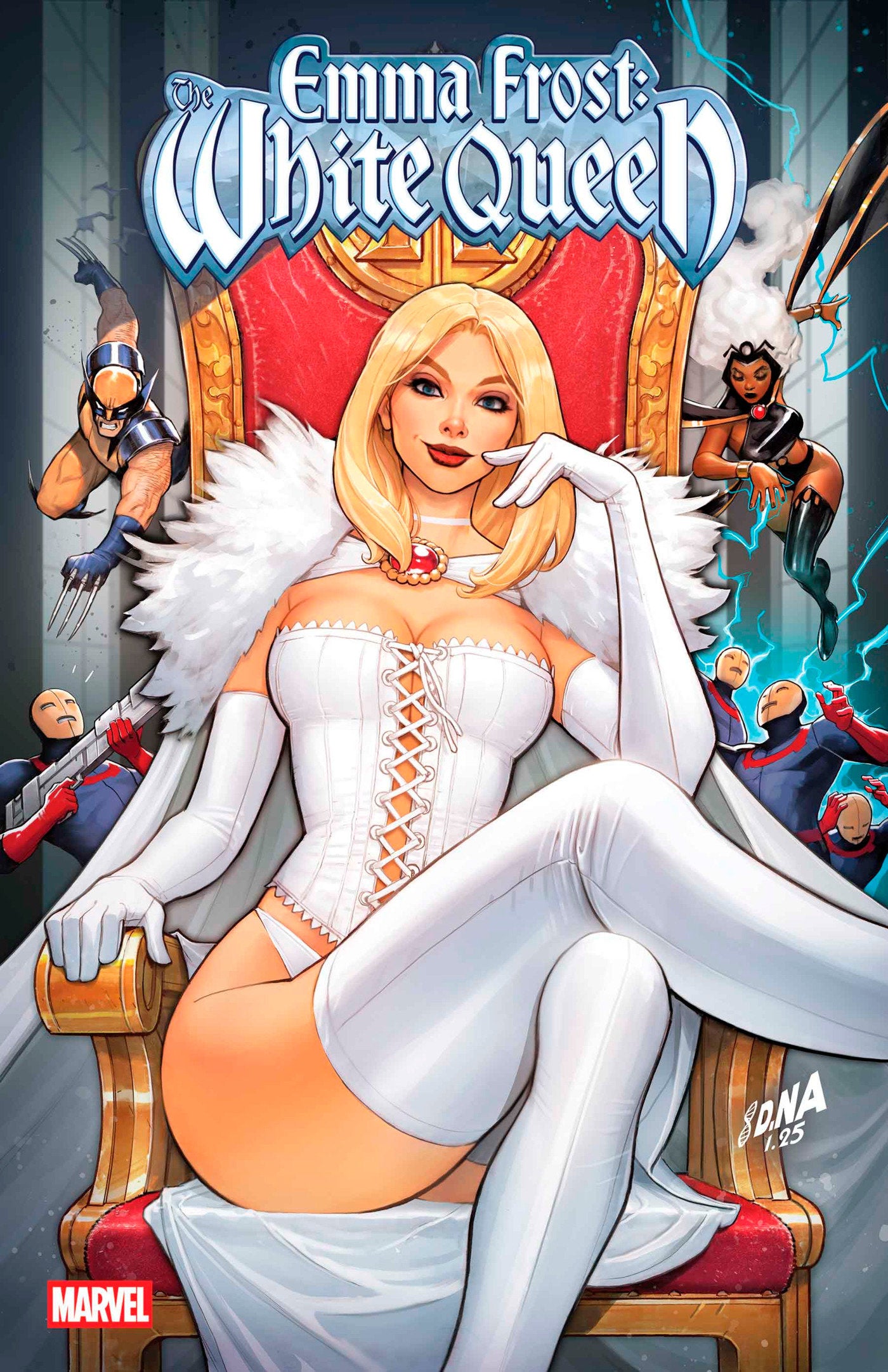 EMMA FROST: THE WHITE QUEEN #1 DAVID NAKAYAMA MAIN COVER