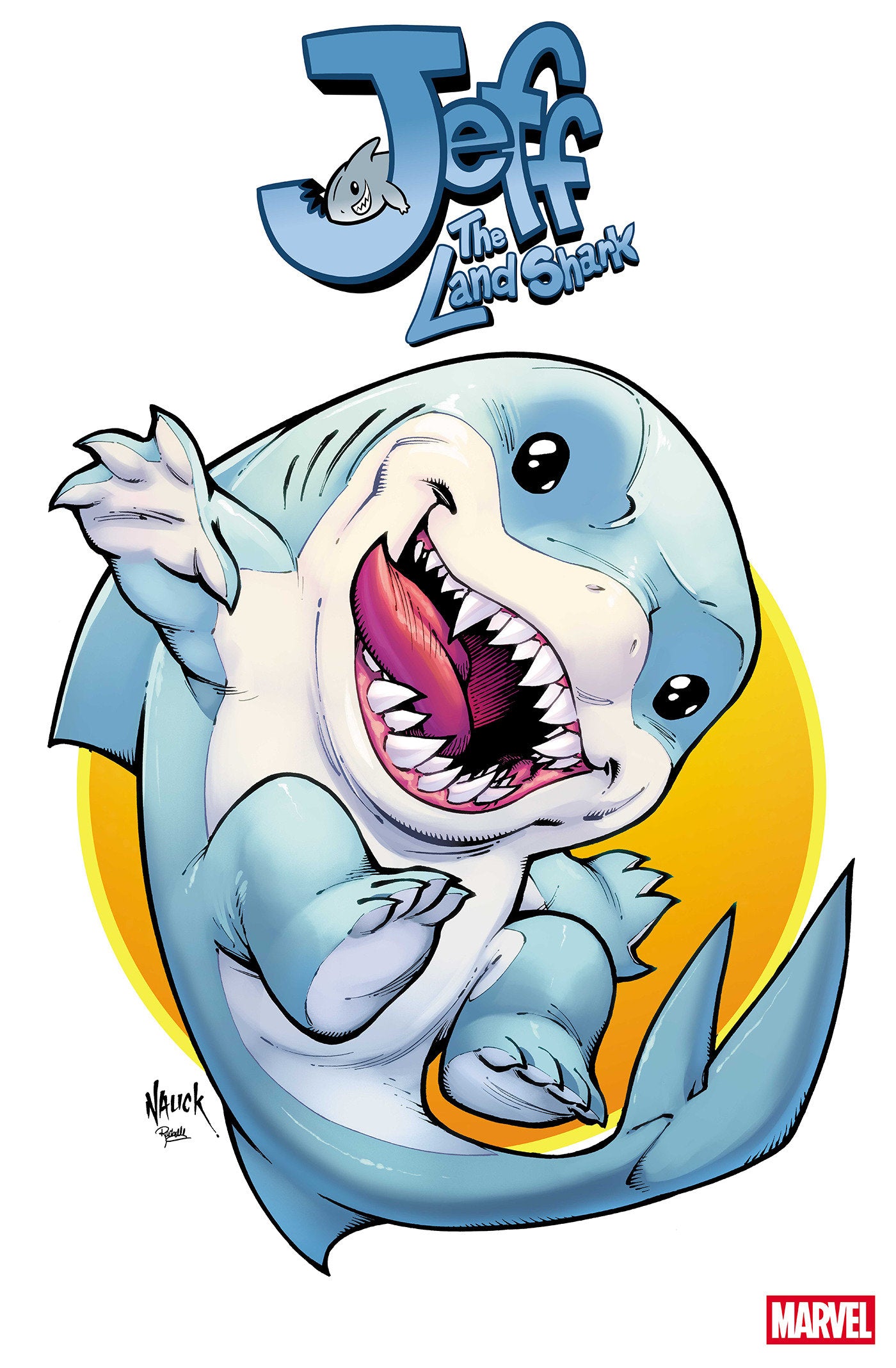 JEFF THE LAND SHARK #1 TODD NAUCK ICONIC VARIANT