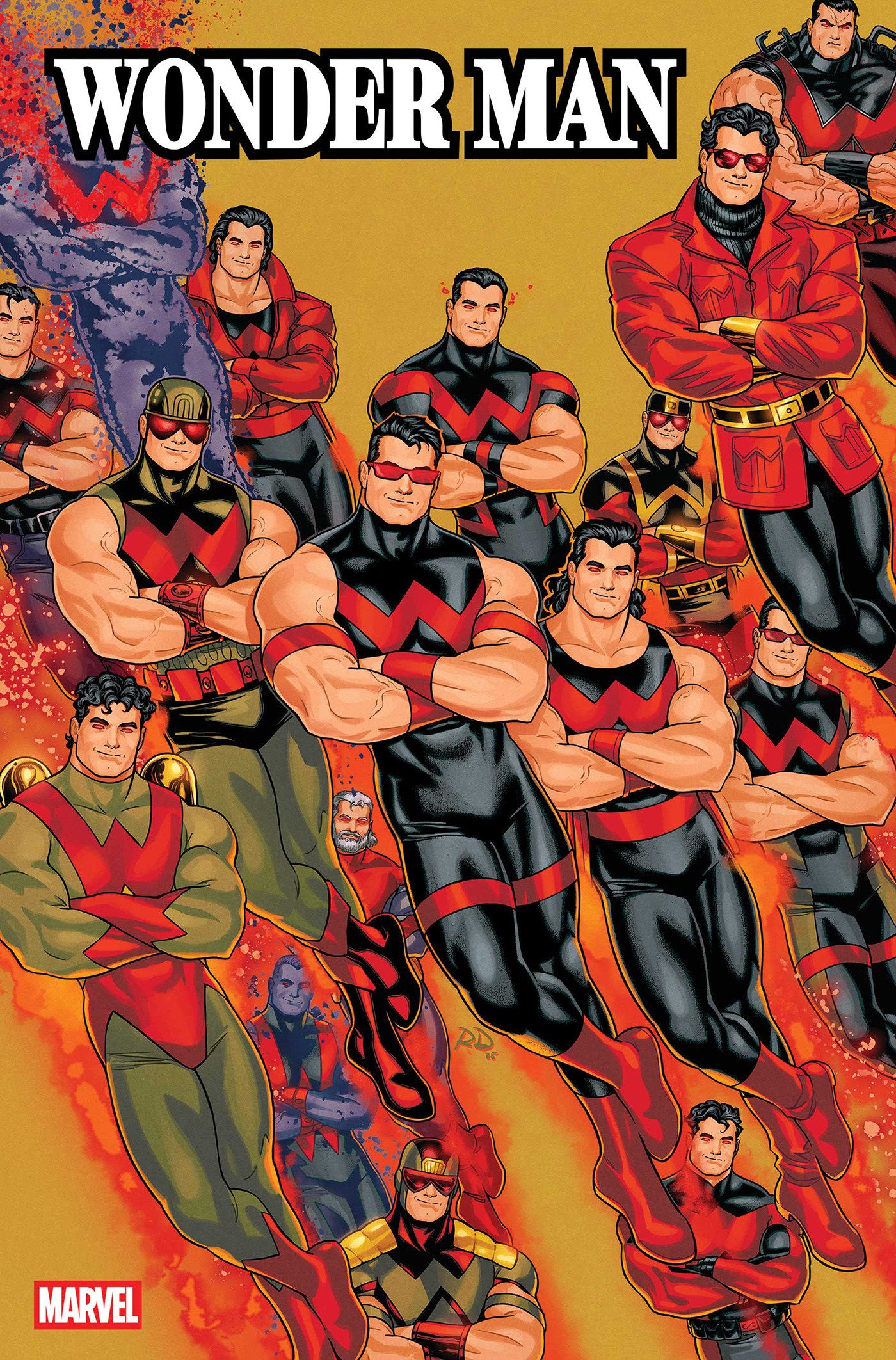 WONDER MAN #3 RUSSELL DAUTERMAN COSTUME VARIANT