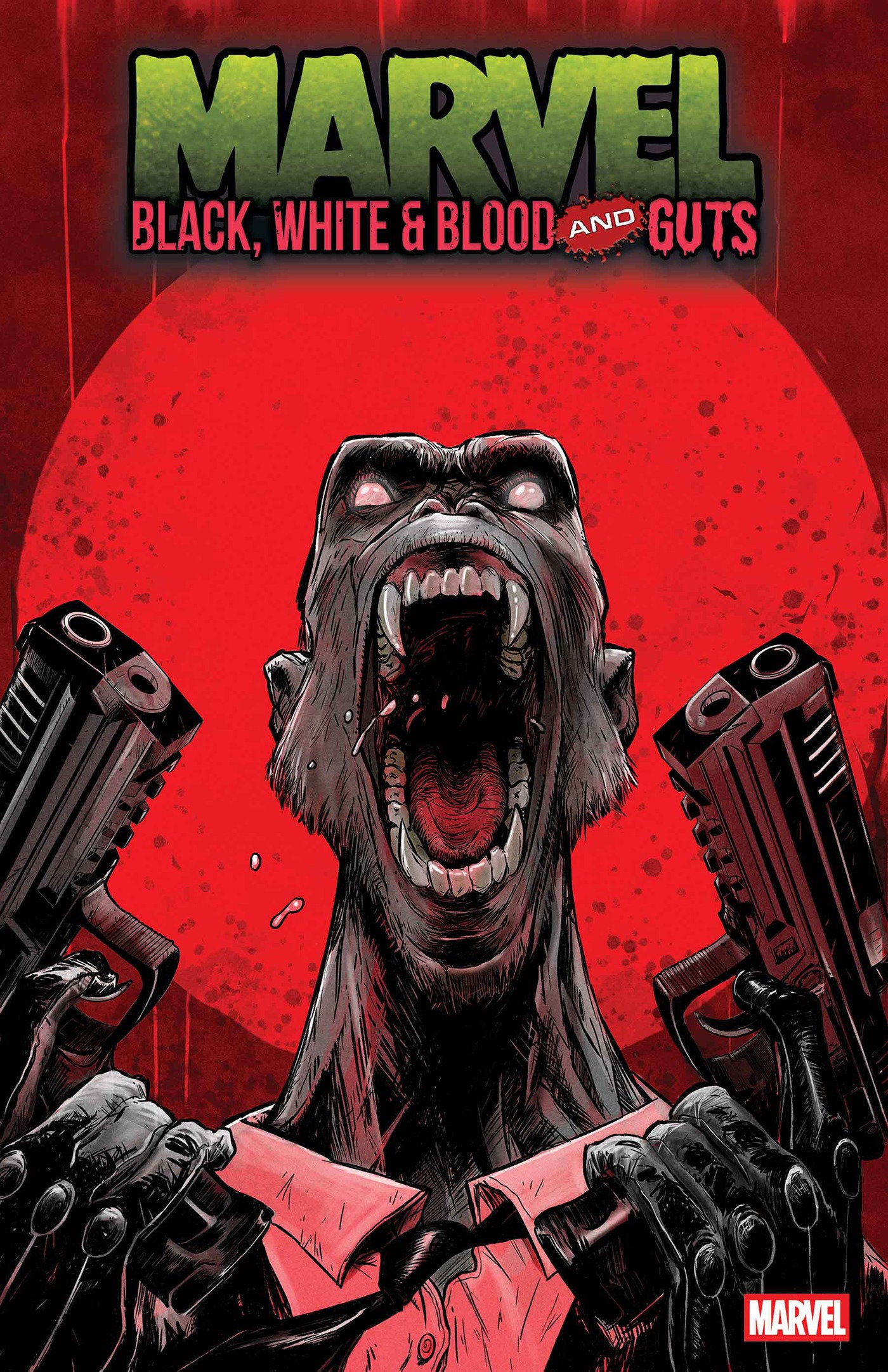 MARVEL: BLACK, WHITE & BLOOD AND GUTS #3 ADAM POLLINA VARIANT