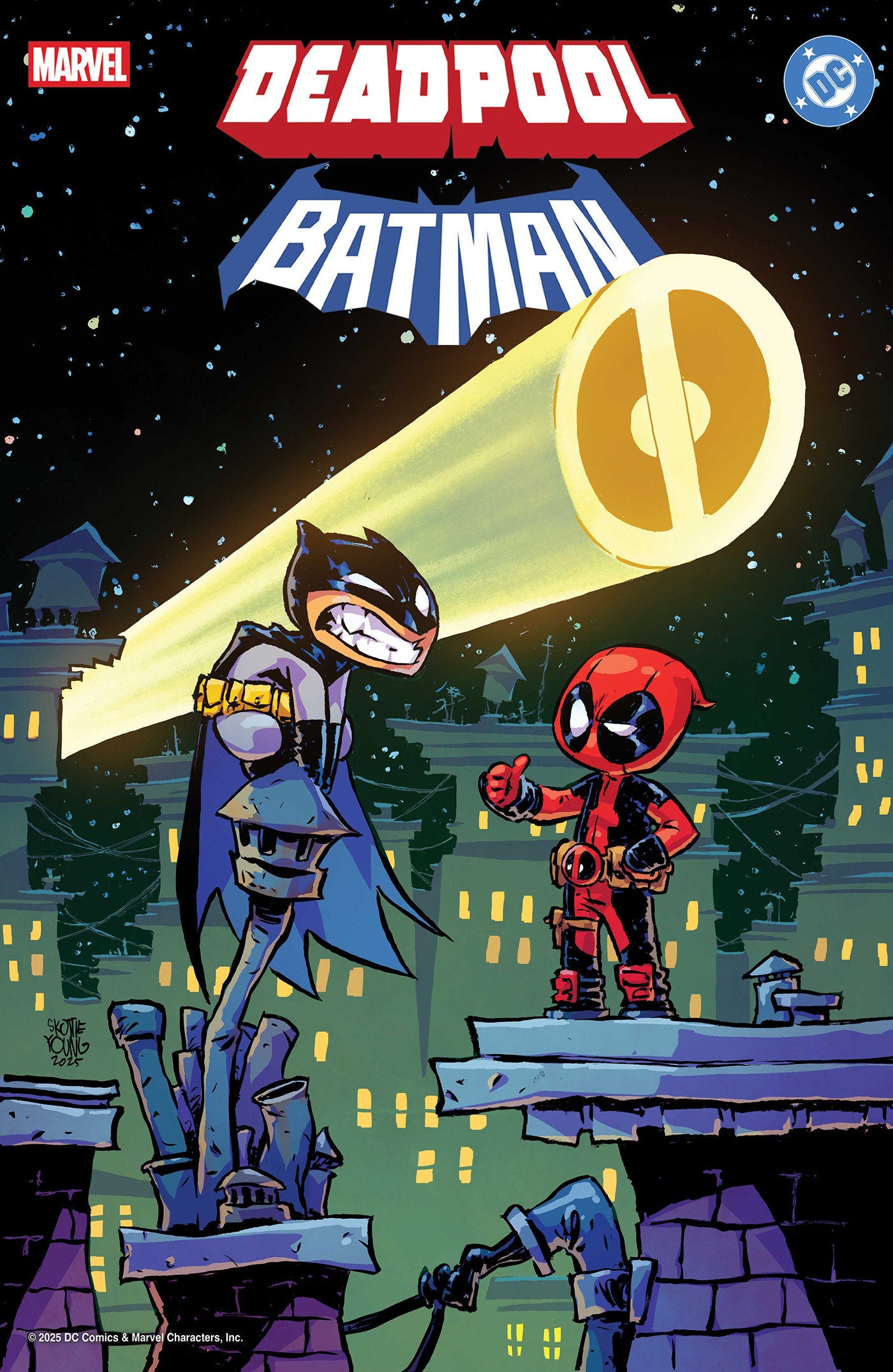 MARVEL/DC: DEADPOOL/BATMAN #1 SKOTTIE YOUNG VARIANT