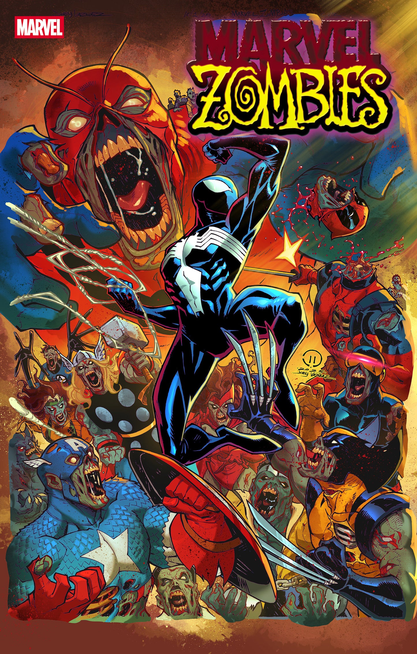 MARVEL ZOMBIES: RED BAND #5 JOEY VASQUEZ VARIANT [POLYBAGGED]