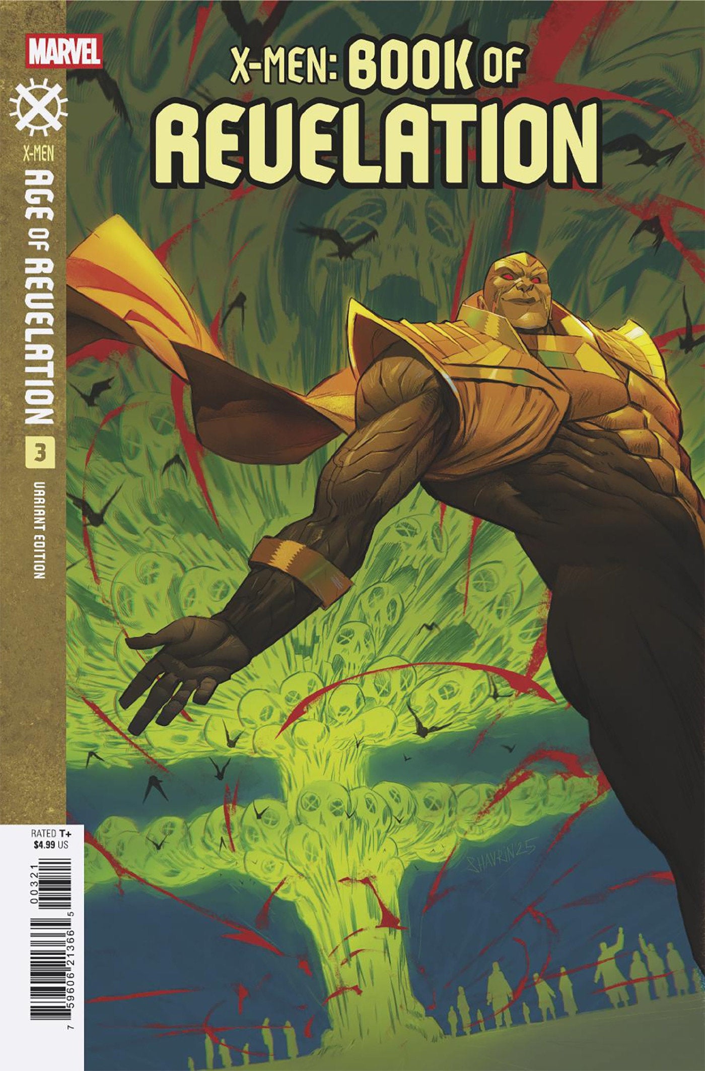 X-MEN: BOOK OF REVELATION #3 IVAN SHAVRIN VARIANT [AOR]