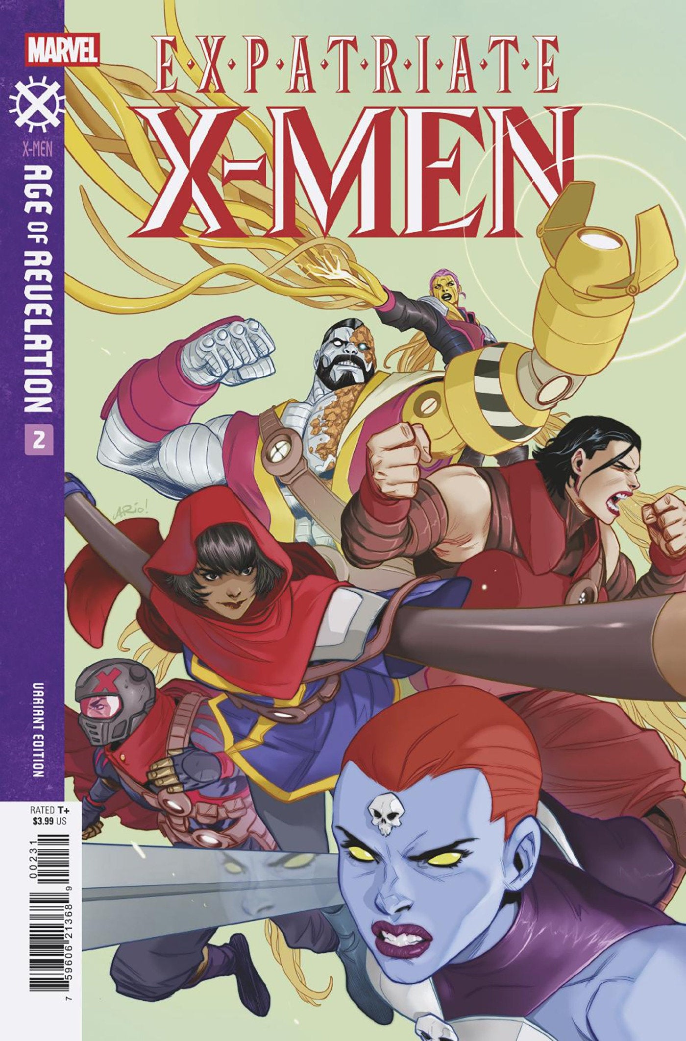 EXPATRIATE X-MEN #2 ARIO ANINDITO VARIANT [AOR]