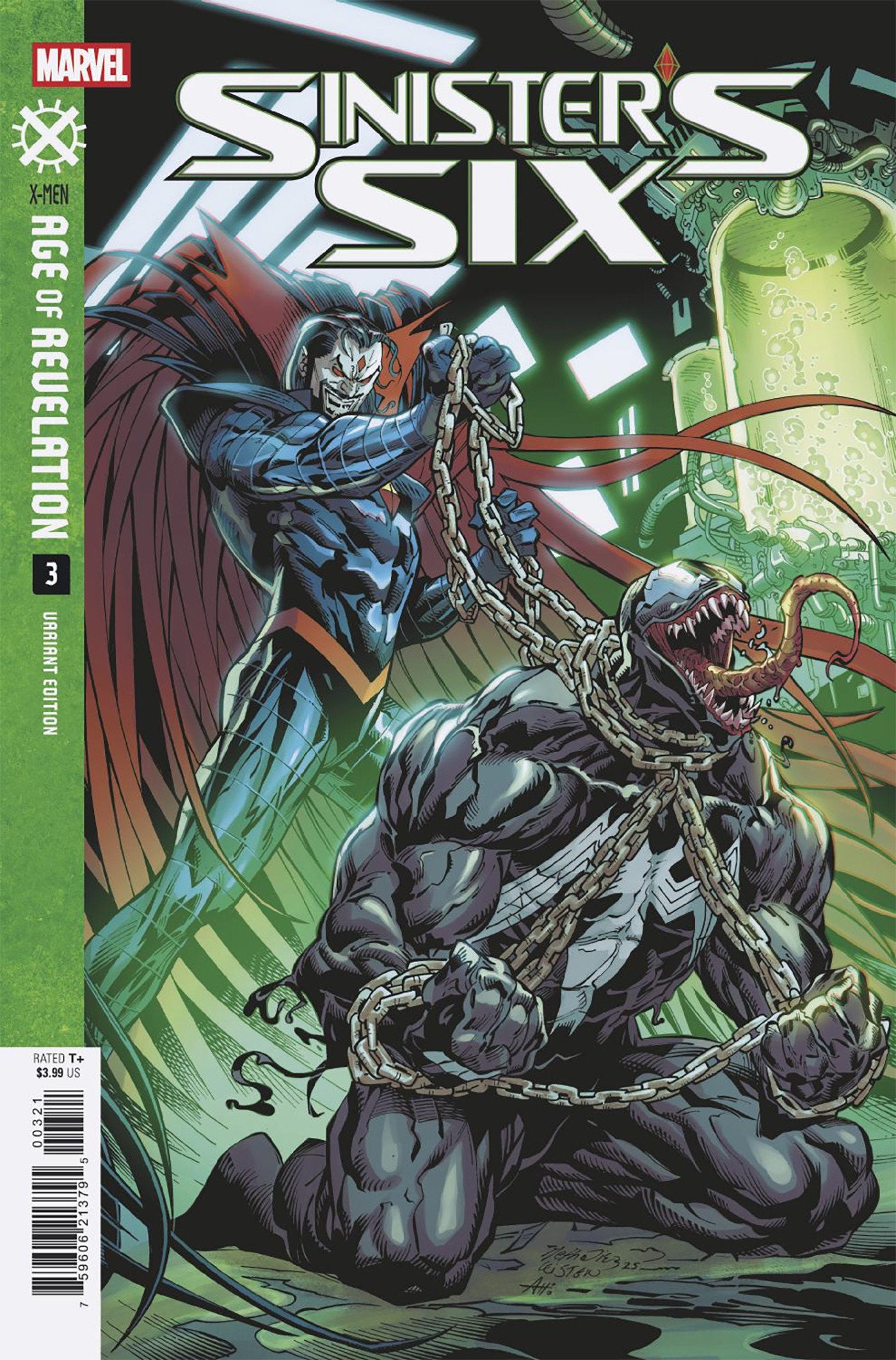 SINISTER'S SIX #3 NETHO DIAZ VARIANT [AOR]