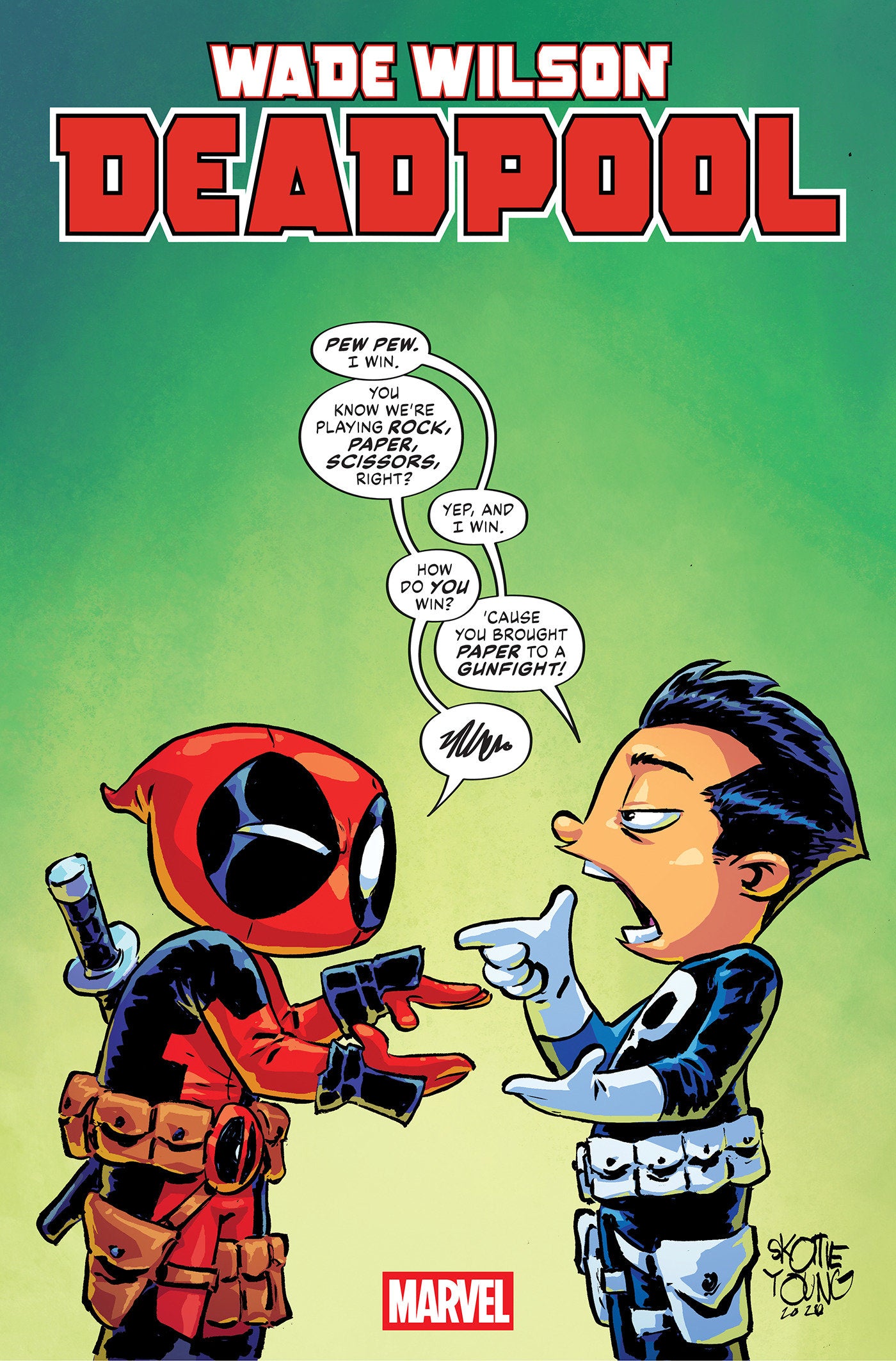 WADE WILSON: DEADPOOL #8 SKOTTIE YOUNG VARIANT [BG]