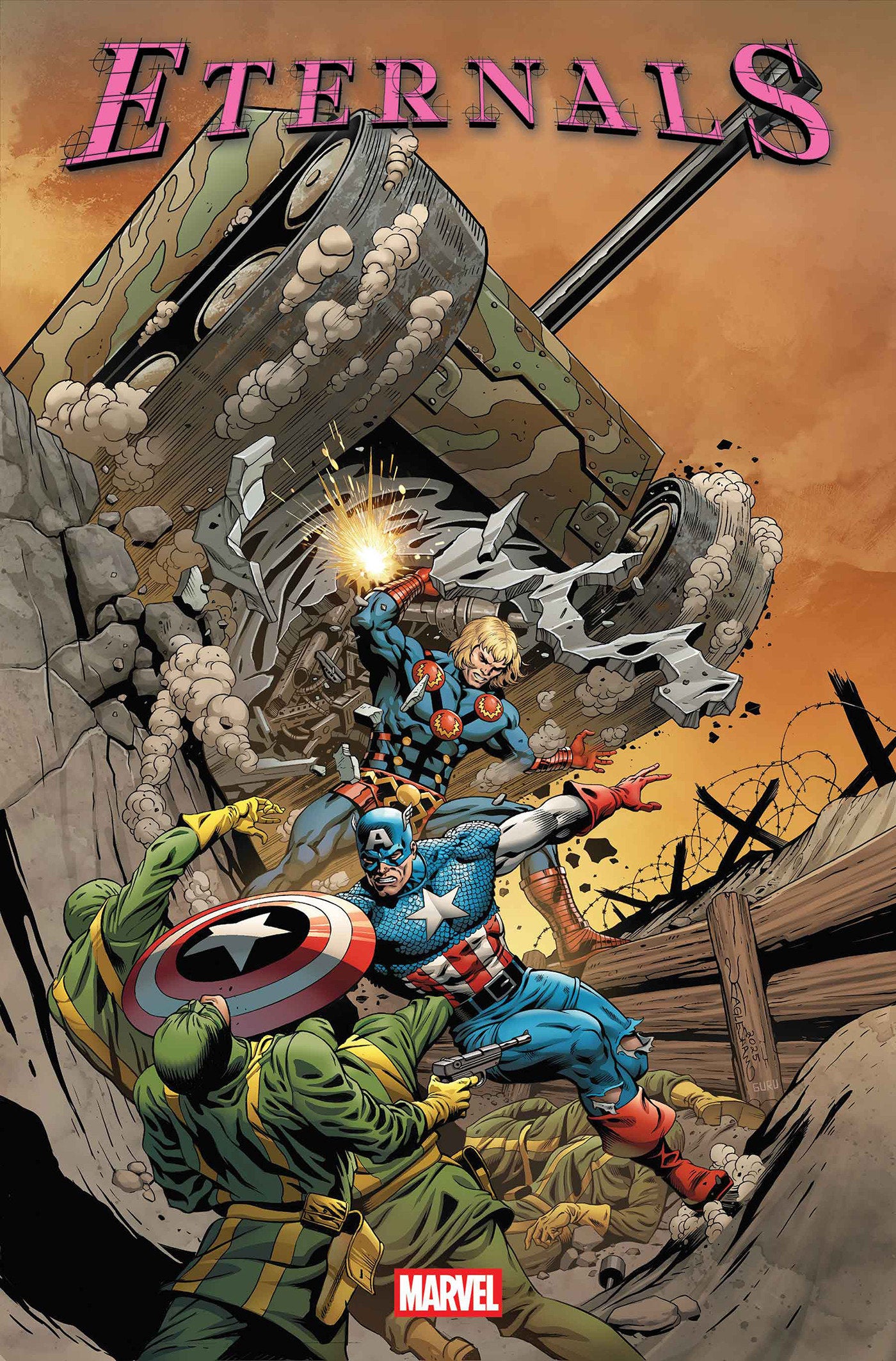 ETERNALS 50TH ANNIVERSARY SPECIAL #1 DALE EAGLESHAM VARIANT