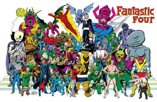 FANTASTIC FOUR: 65 YEARS OF THE WORLD'S GREATEST COMIC COVERS! #1 JOHN BYRNE VARIANT