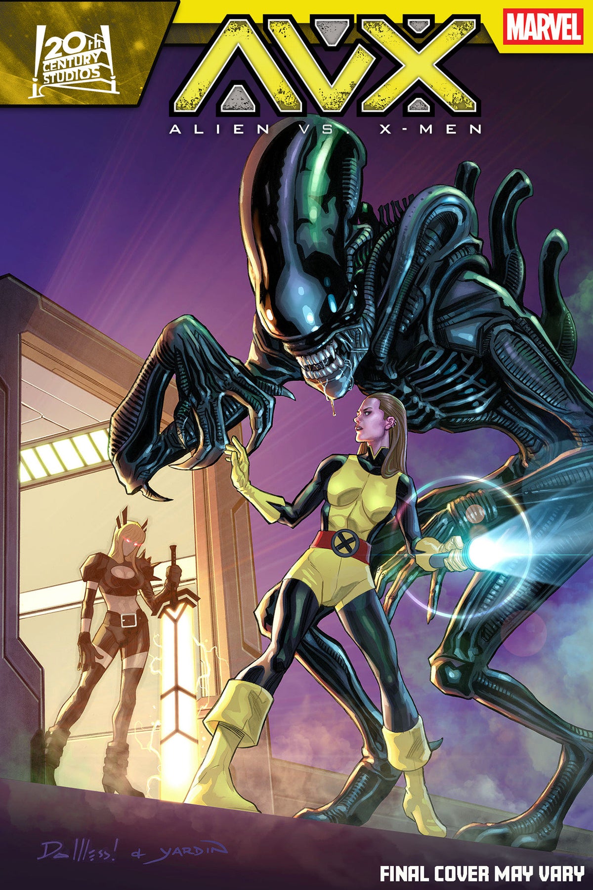 ALIEN VS. X-MEN #2 DAVID MESSINA VARIANT